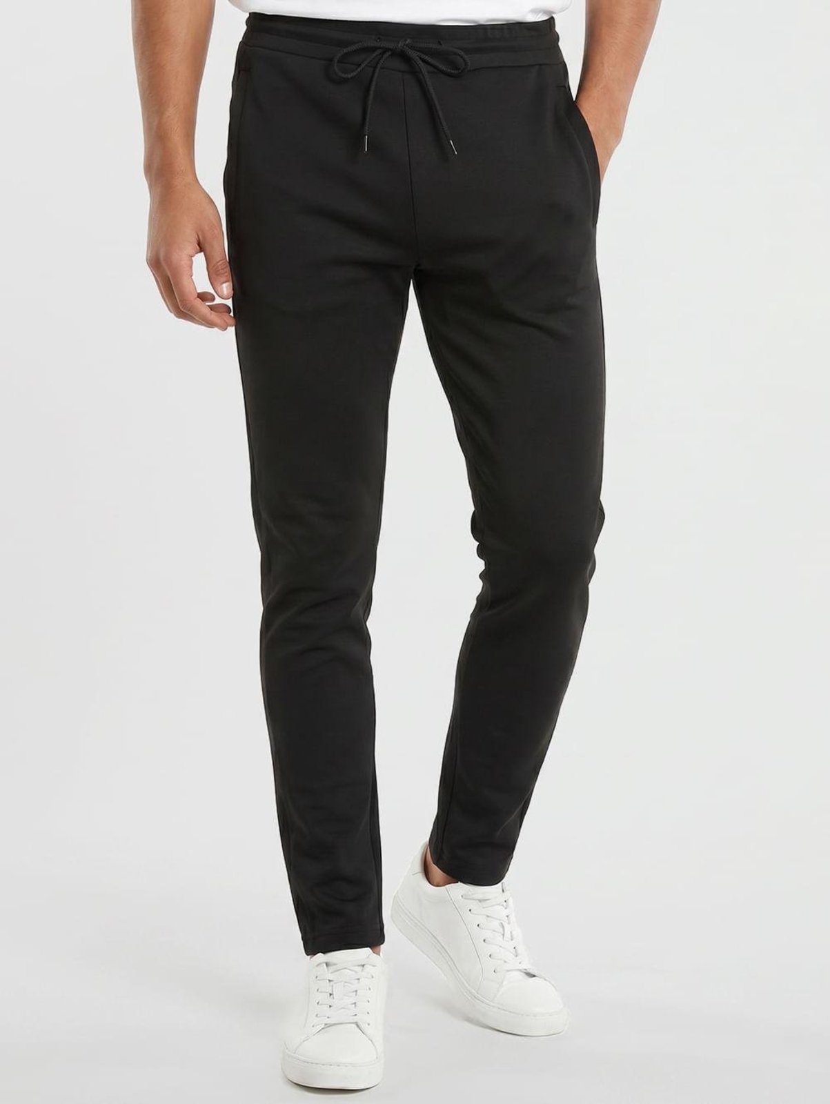 Calça Esportiva Spandex Slim Eletrón Masculina PRETO