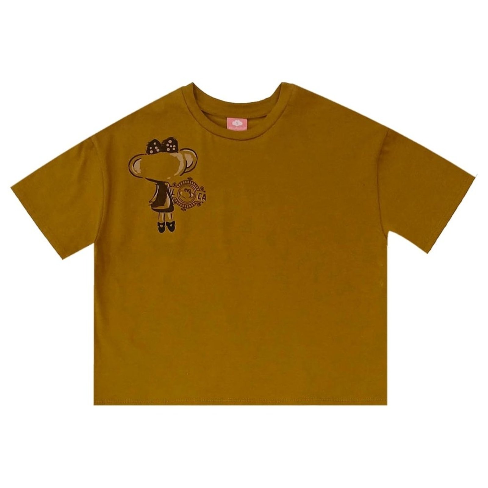 Infantil - Blusa Manga Curta Feminina Lilica Ripilica