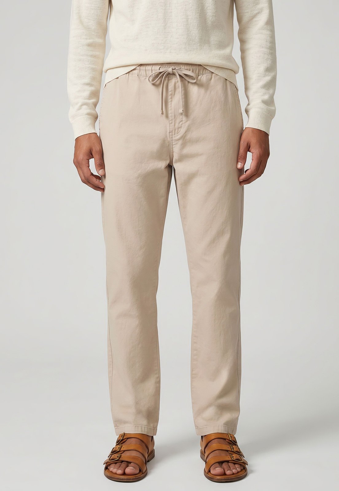 Calça Masculina John John Reta Bege