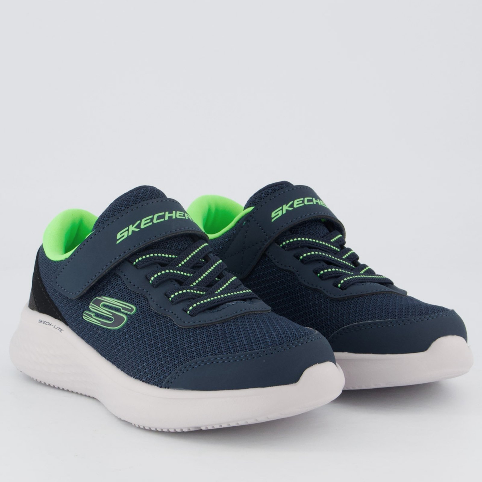 Vista 3 Tênis Skechers Sprint Surge Marinho azul marinho Skechers azul marinho