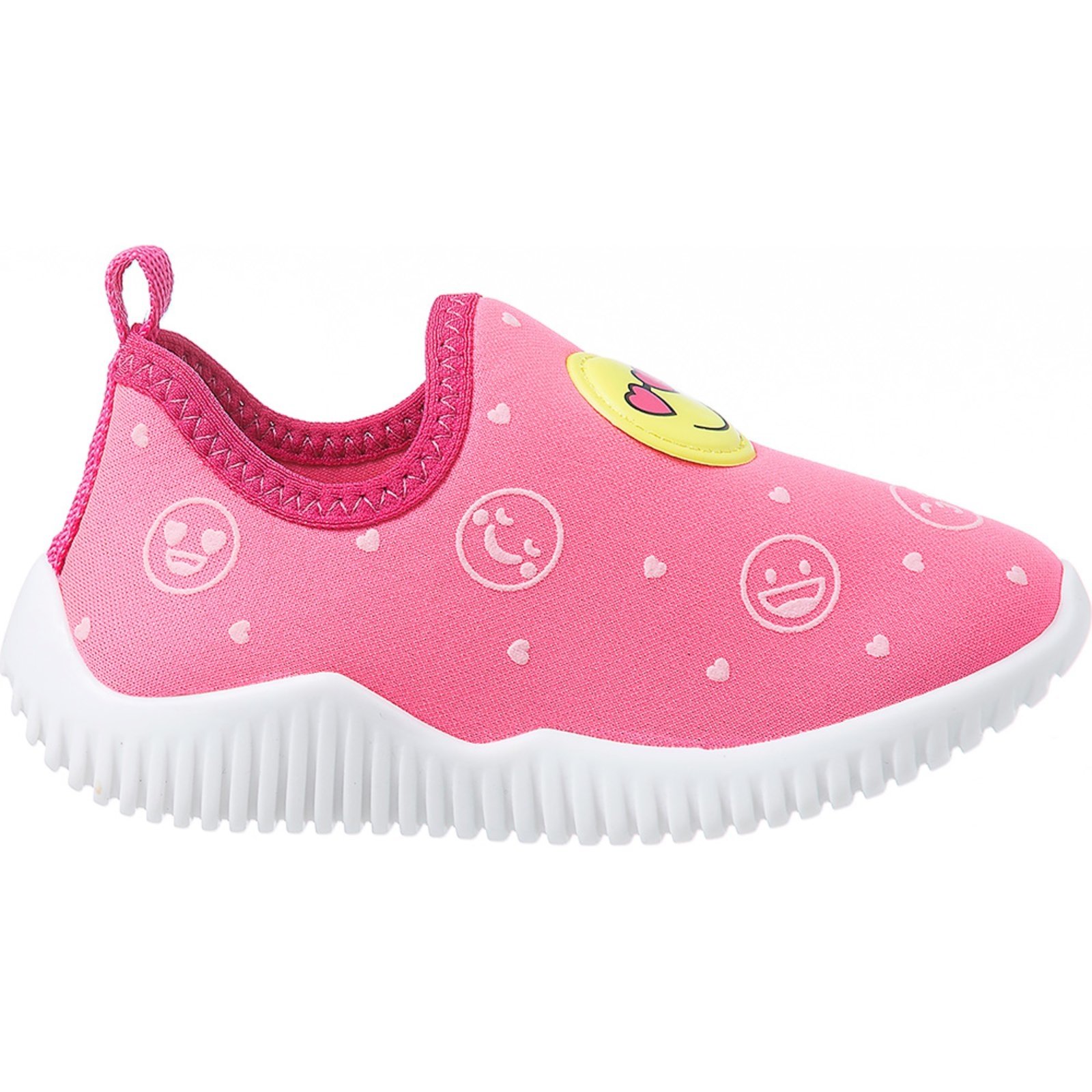 Infantil - Tênis Feminino Pé com Pé Casual Calce Fácil Sapato Feminino Pink