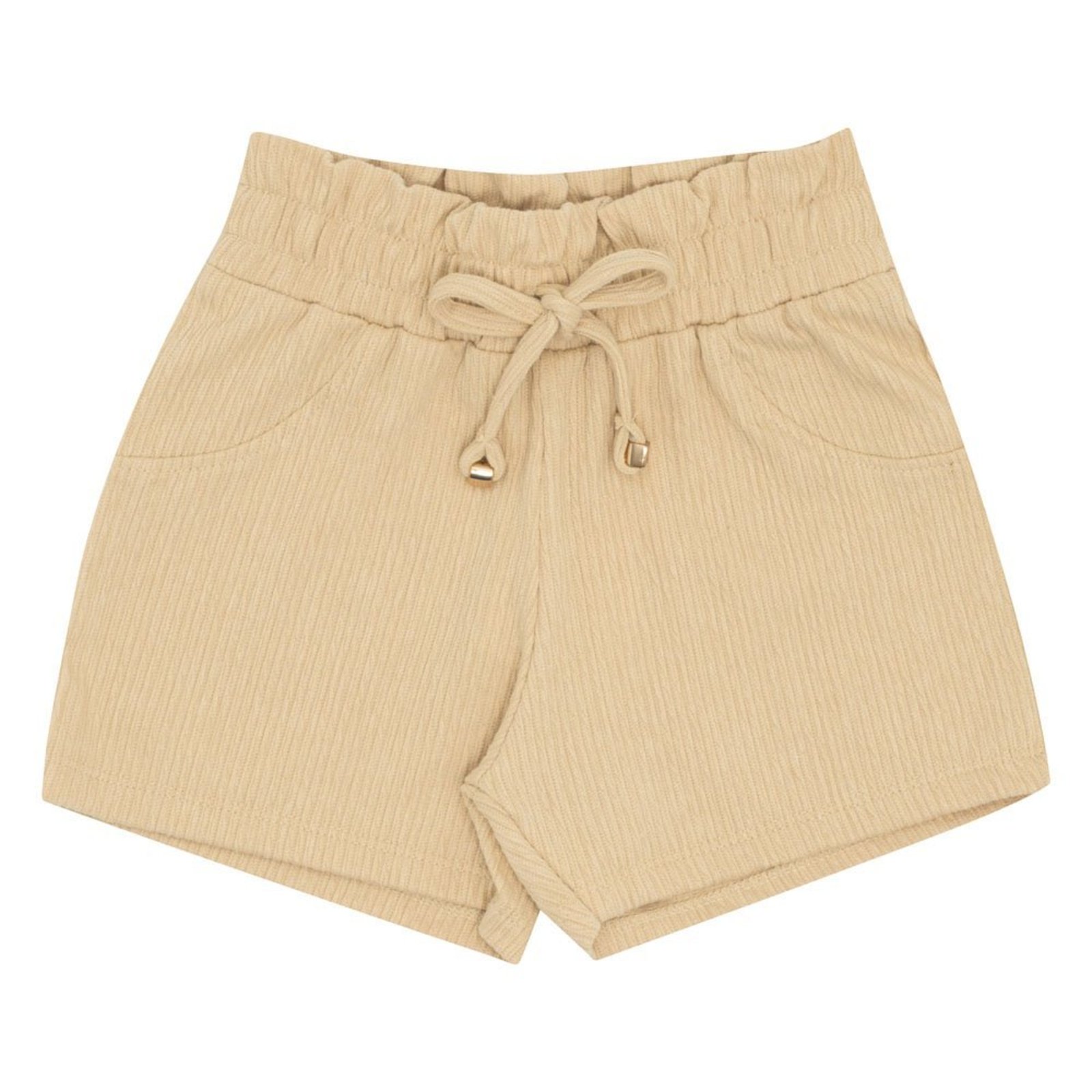Infantil - Short Primeiros Passos Menina - Bege - 52205-1288