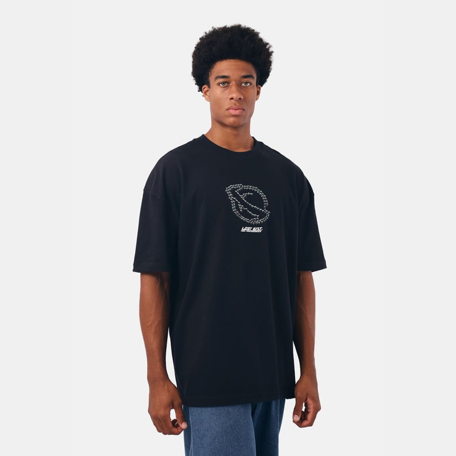 T-Shirt Box Fit Motorcycle Chain