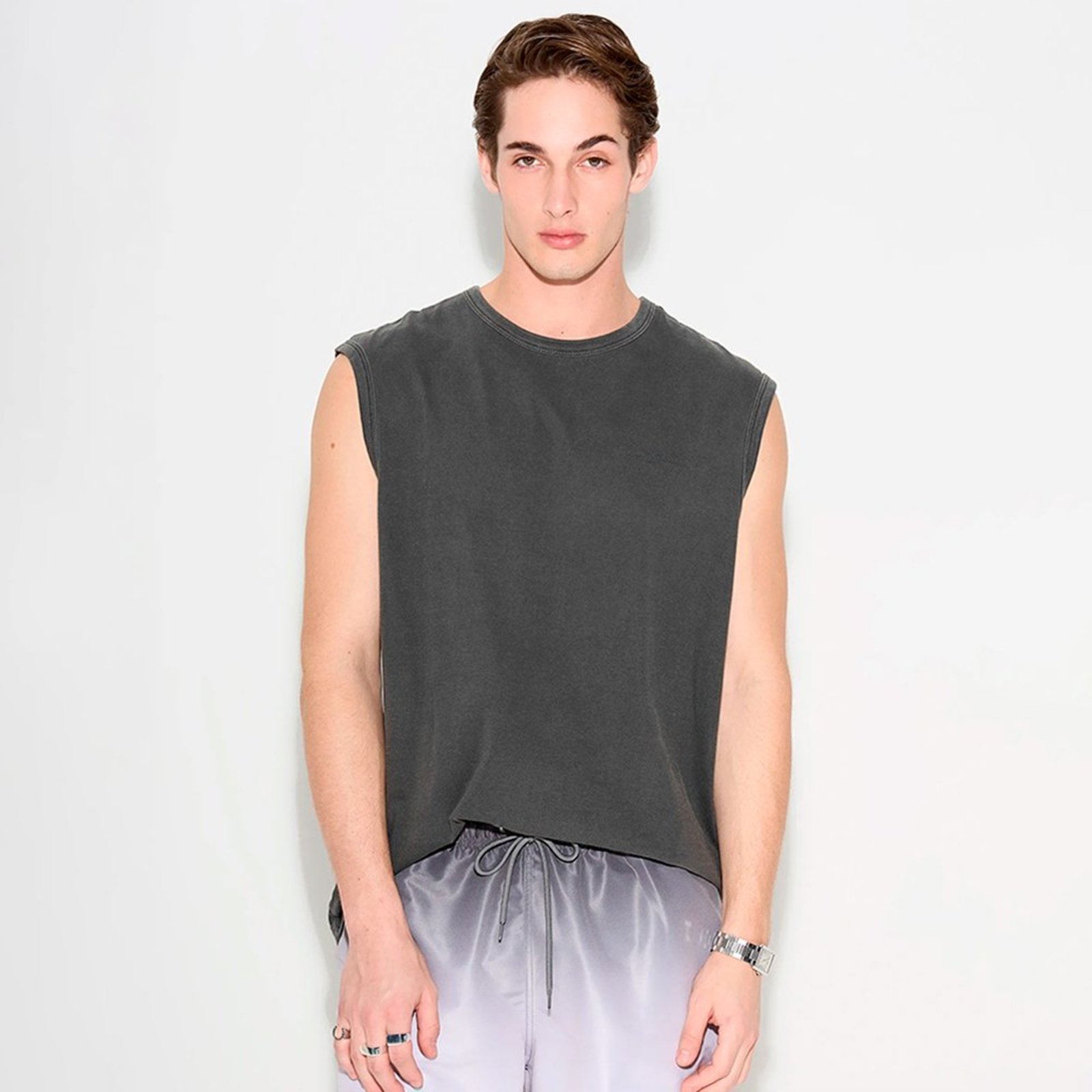 Regata John John Stone Ve27 Preto Masculino