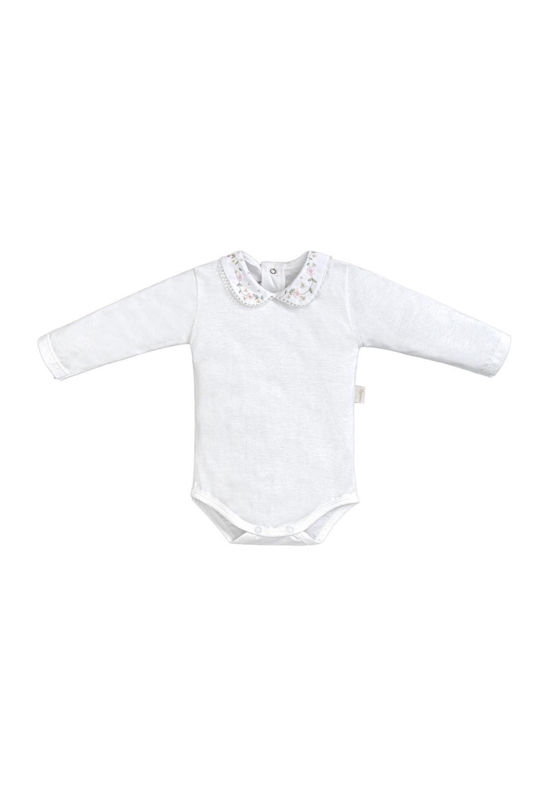 Infantil - Body Menina Branco Anjos Baby M Branco