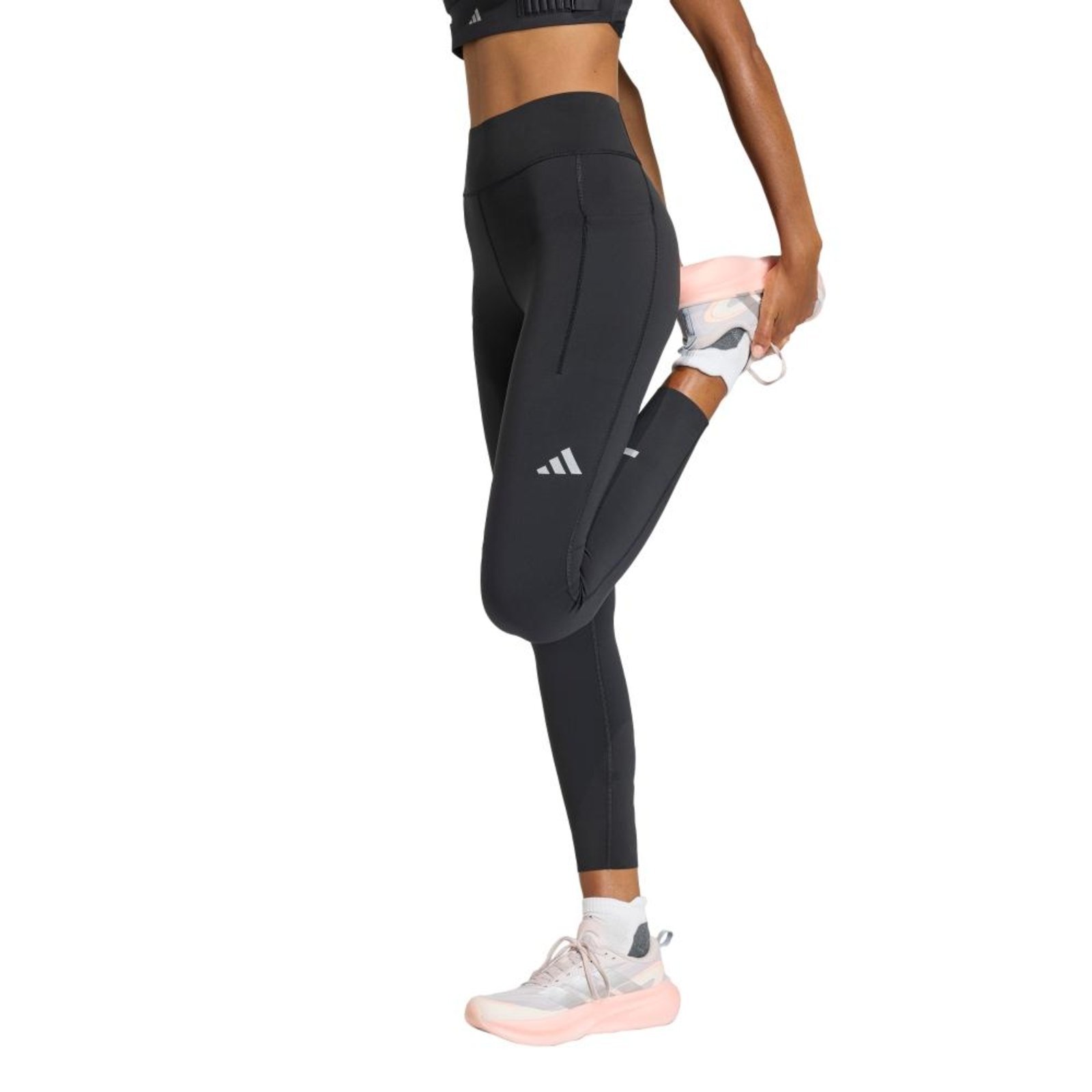 Legging 7/8 Corrida adi365 Climacool+ adidas Performance Preto