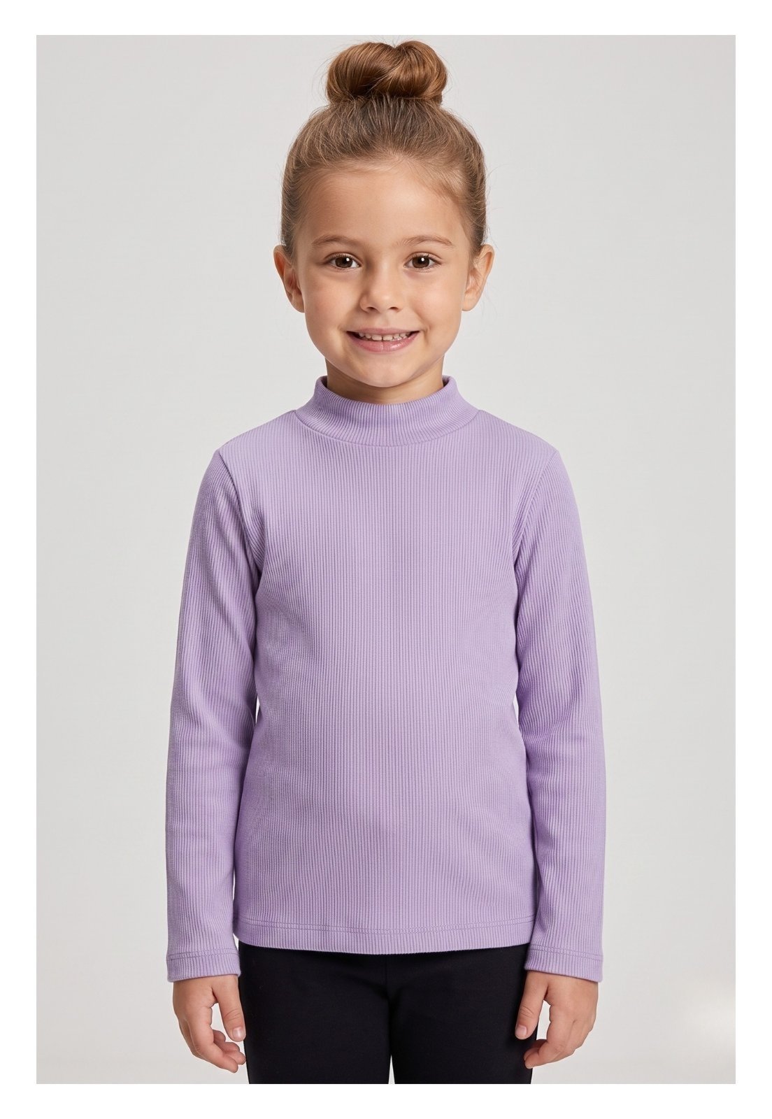 Infantil - Camiseta Bem Vestir Feminino Lilás