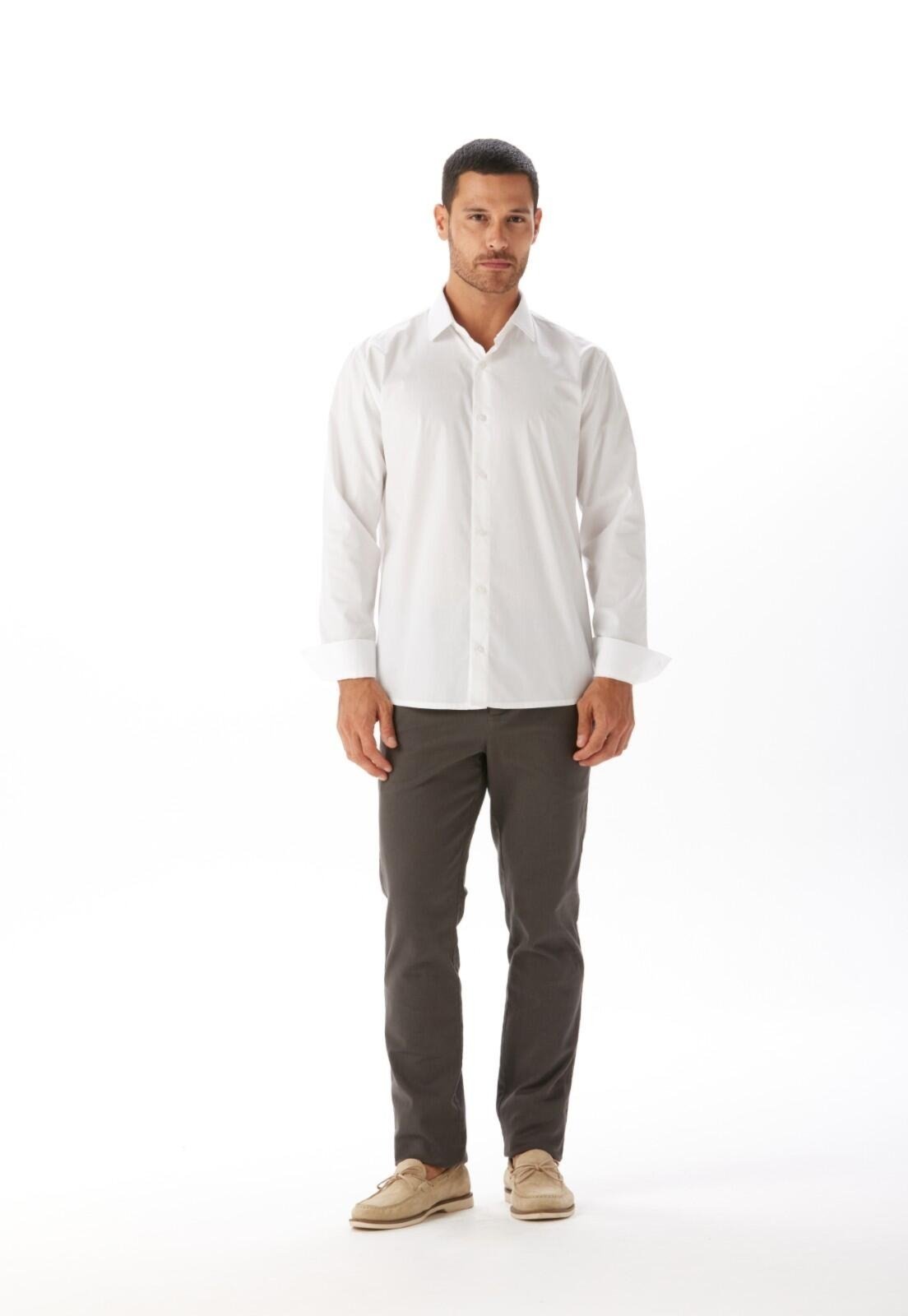 Calça Chino Slim Traymon Grafite