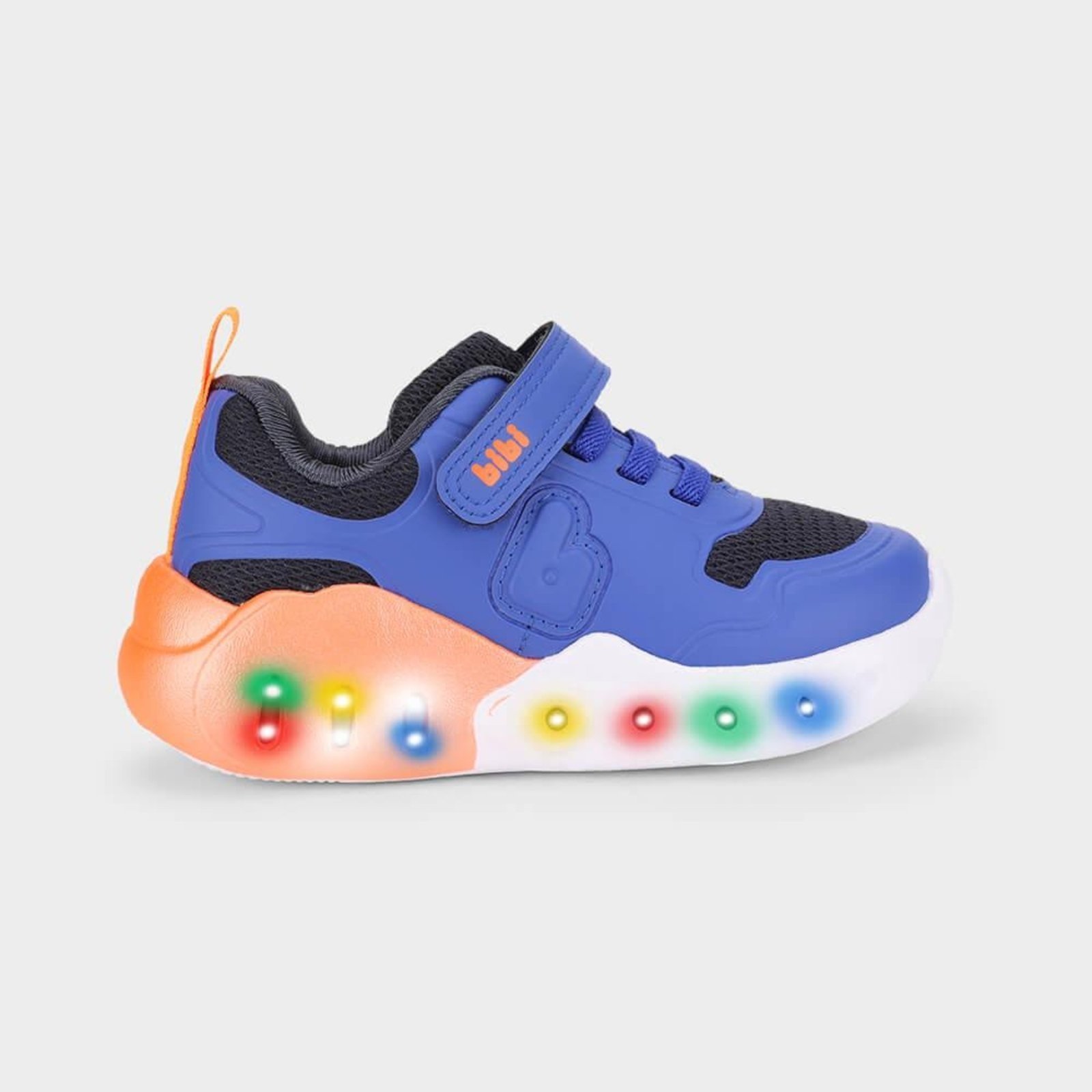 Infantil - Tênis Bibi Fun Light Azul com Laranja 23