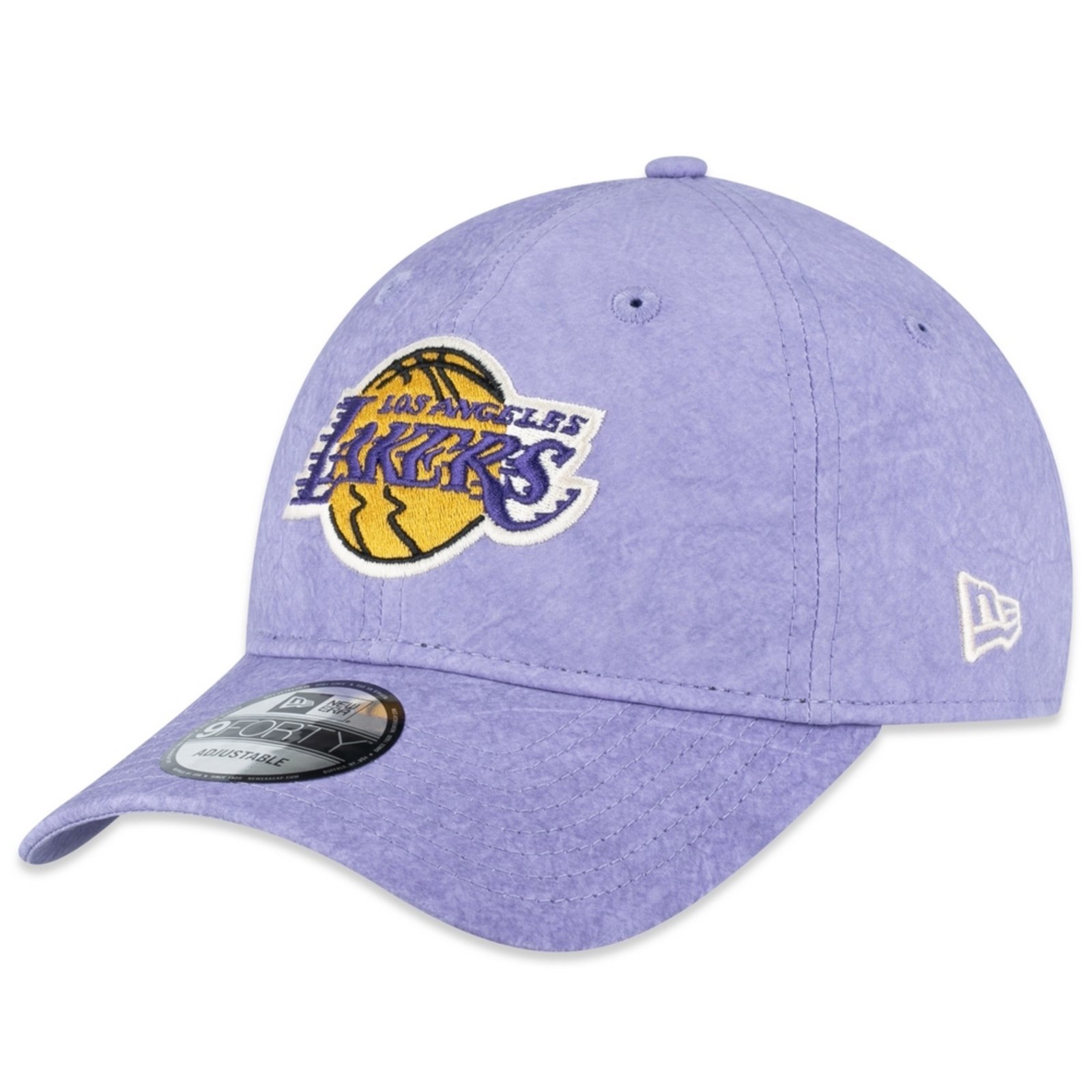 Boné New Era 9forty Unstructured Los Angeles Lakers Roxo