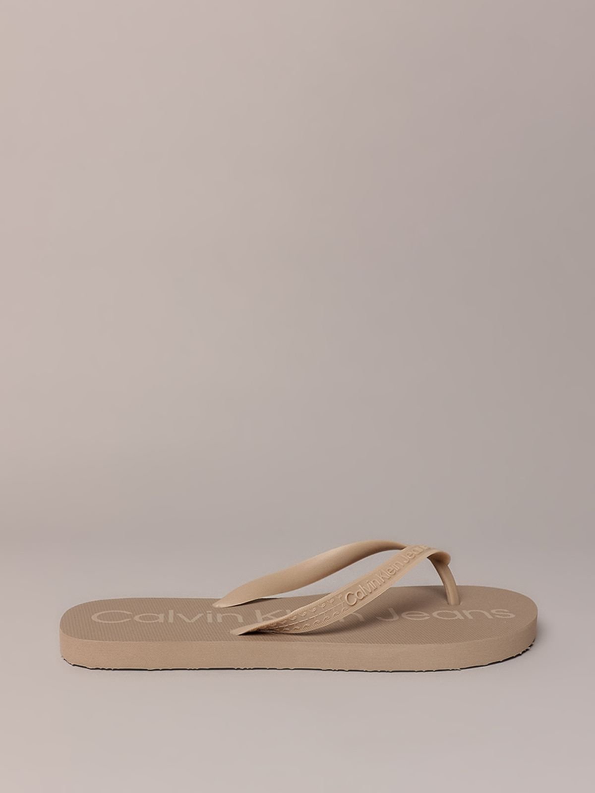 Chinelo Masculino Basic Calvin Klein Jeans - Caqui Claro Calvin Klein Jeans