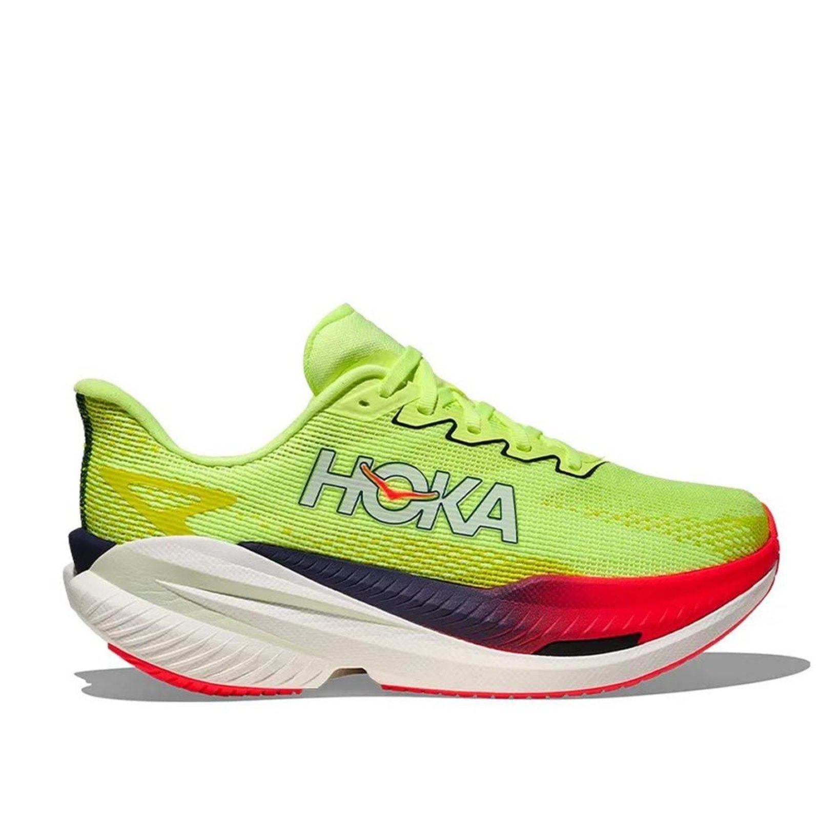 Tênis Hoka Mach X 3 Feminino Neon Yuzu/Squid Ink