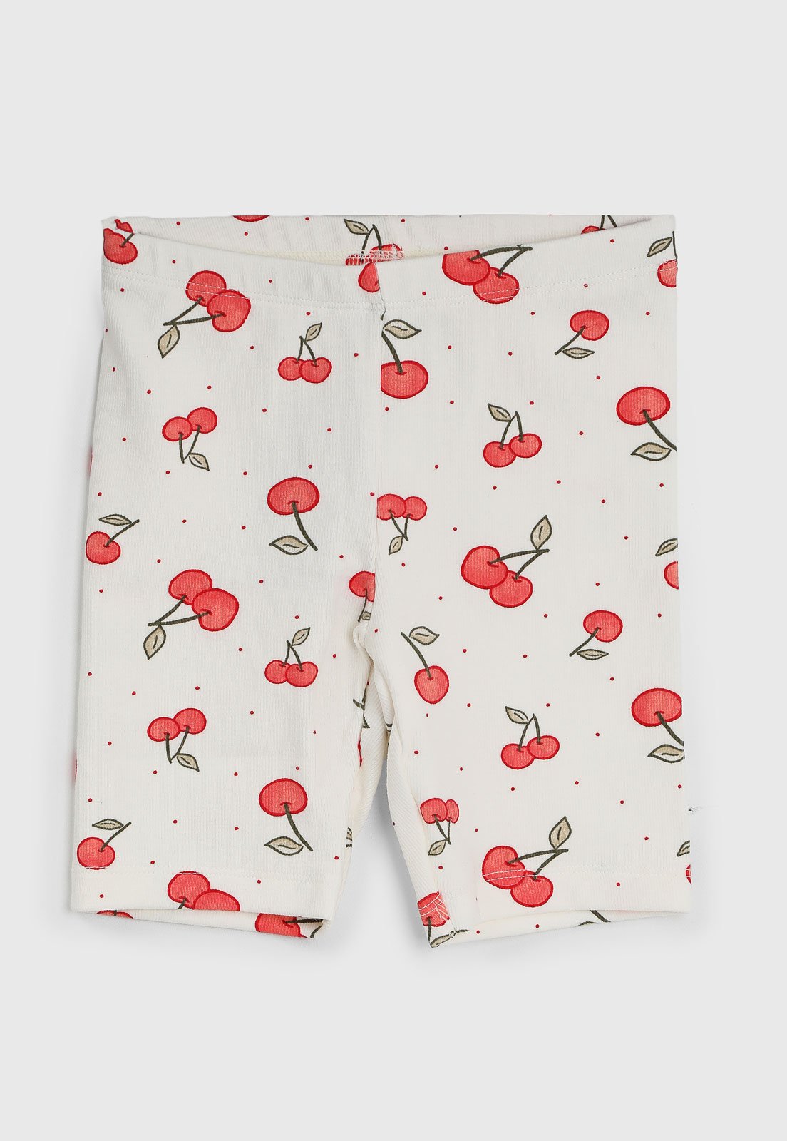Infantil - Bermuda Hering Estampa Cereja Branco
