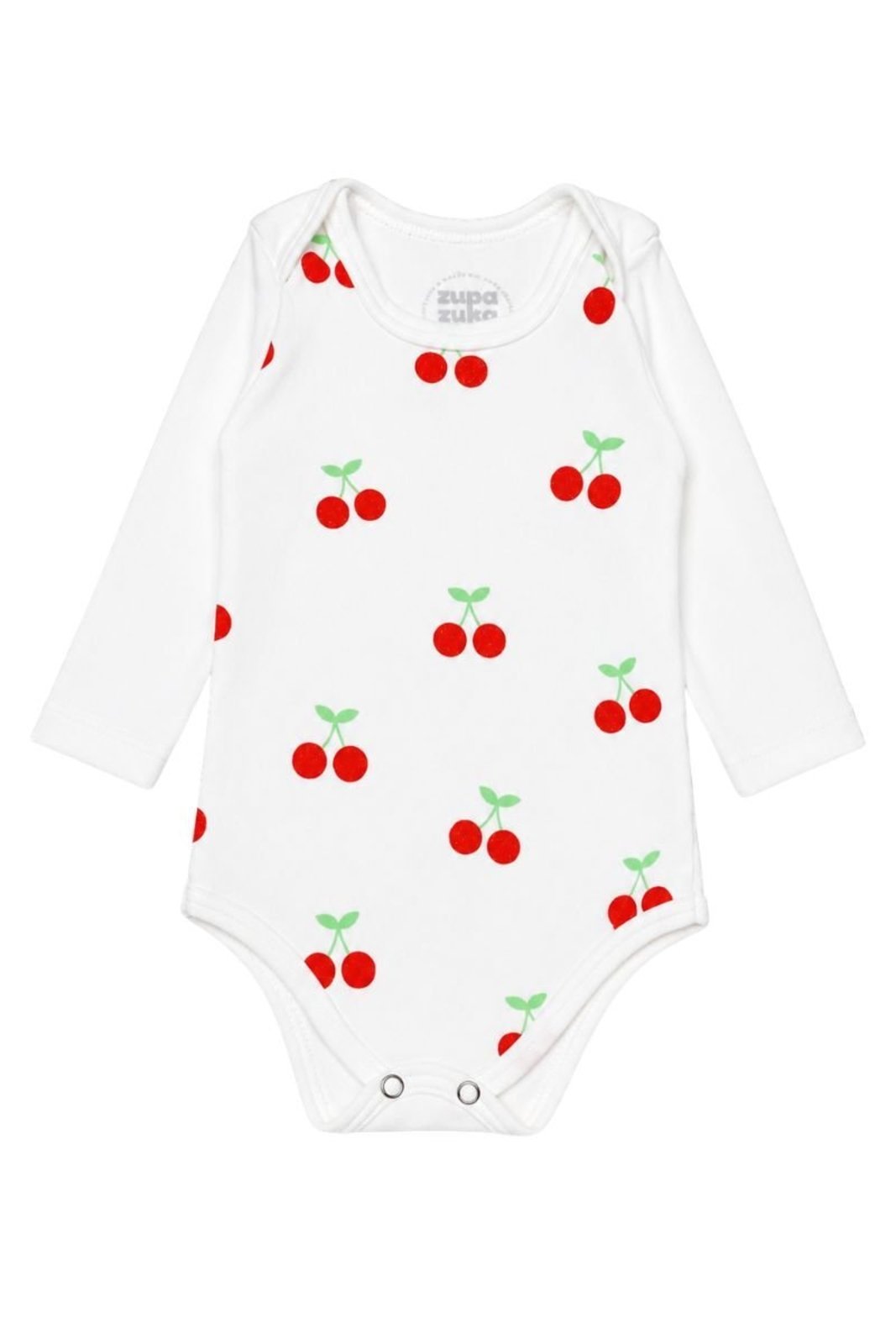 Infantil - Kit Menina 3 Peças Suedine Algodão Off White Cerejinha