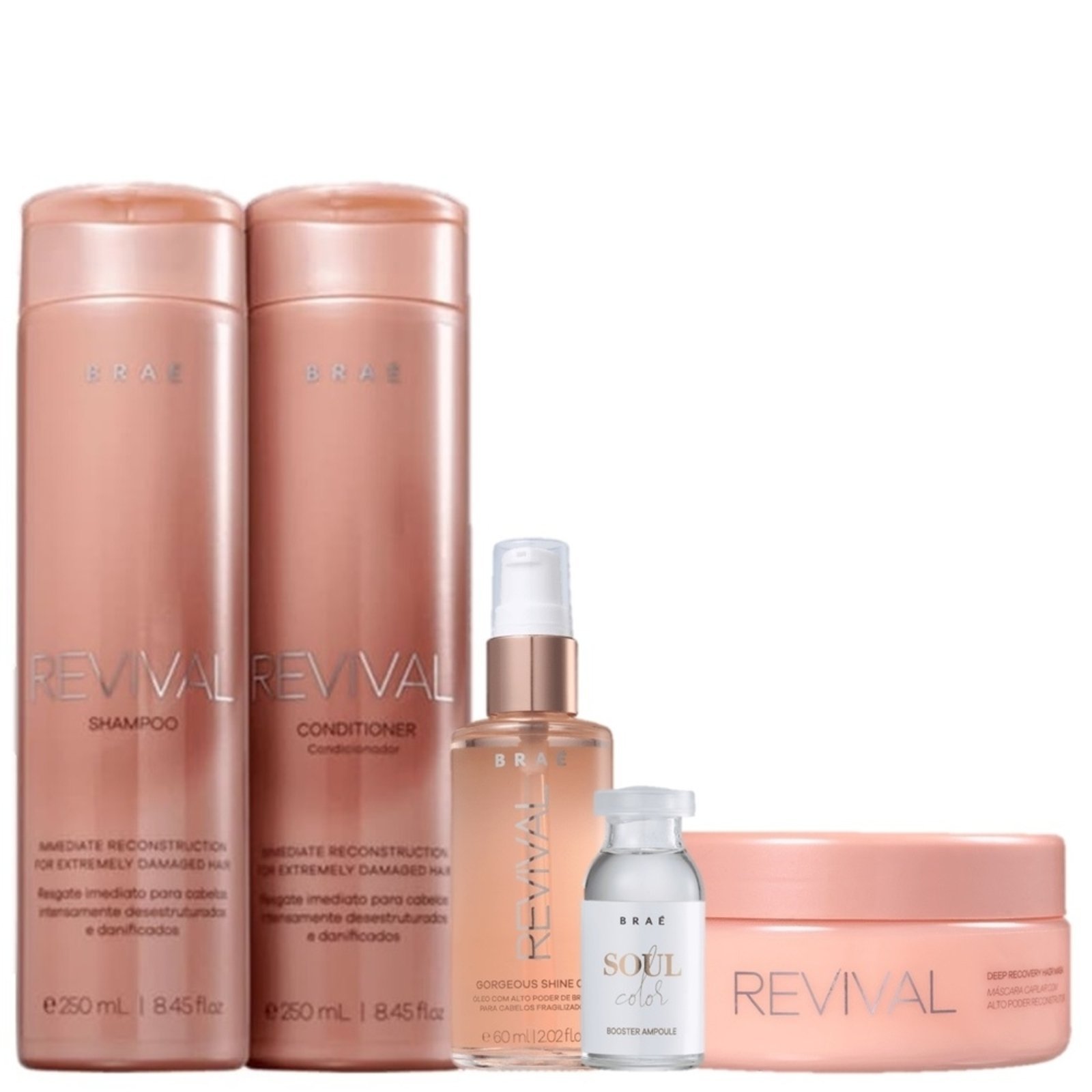 Kit Brae Revival Color Booster (5 Produtos)