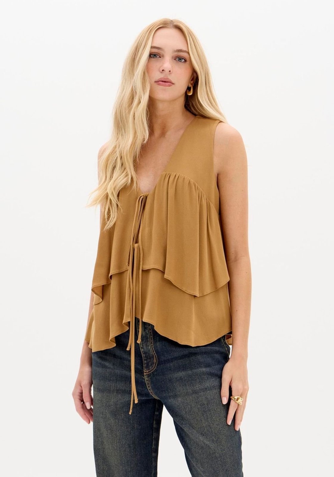 Blusa Ampla com Amarração My Favorite Things