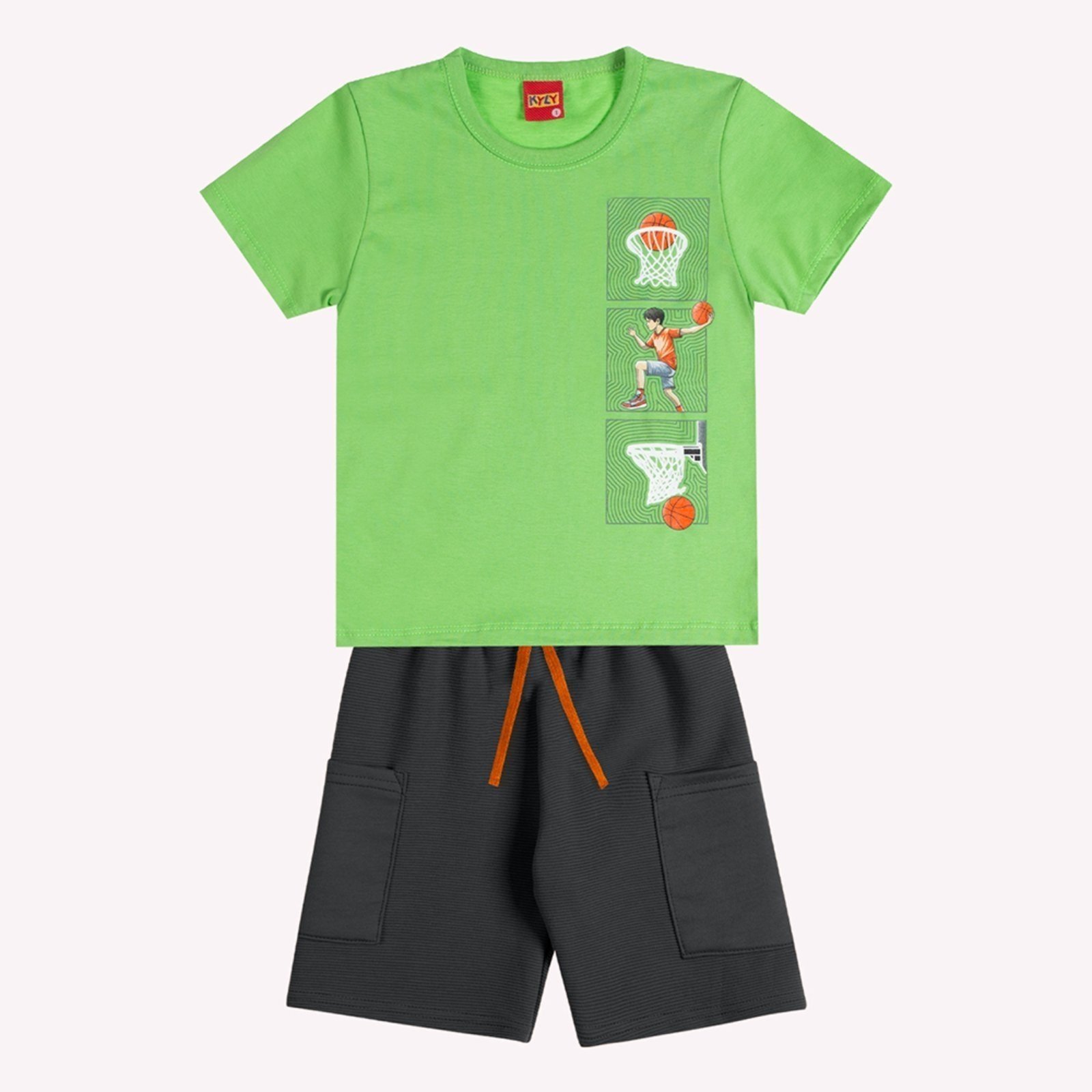 Infantil - Conjunto Menino Basquete Kyly