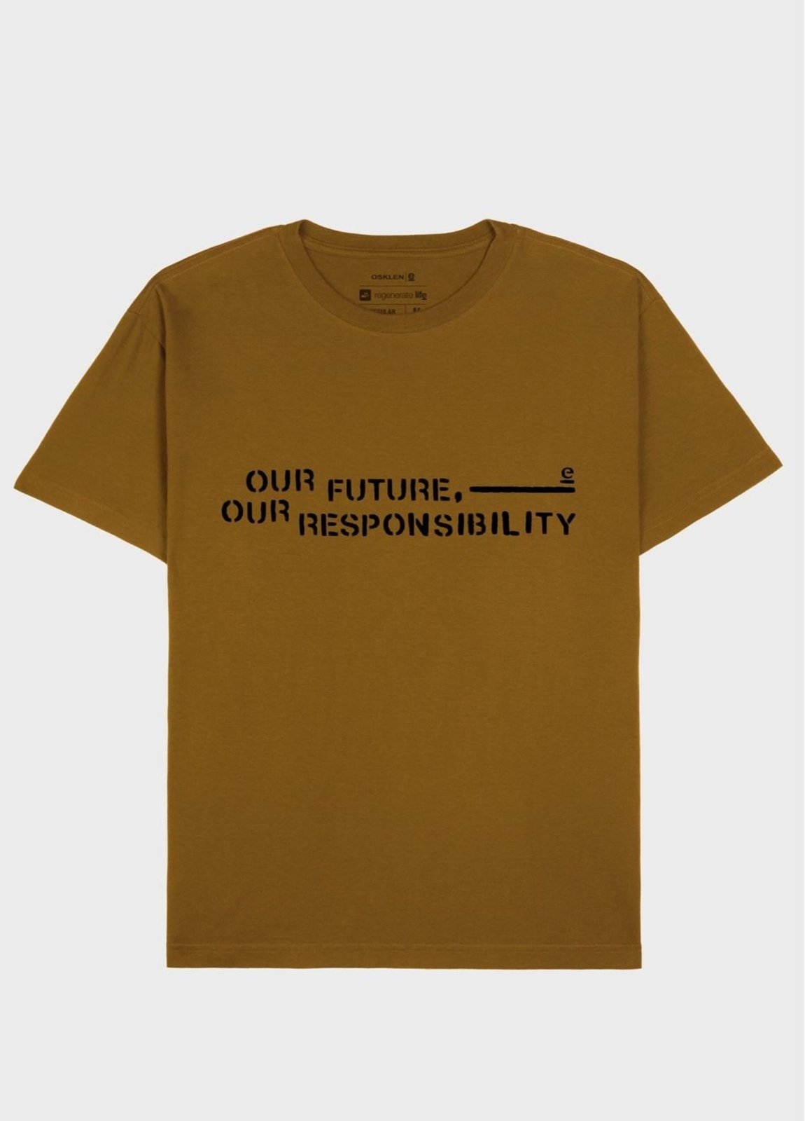 T-shirt vint our future our responsibili OSKLEN