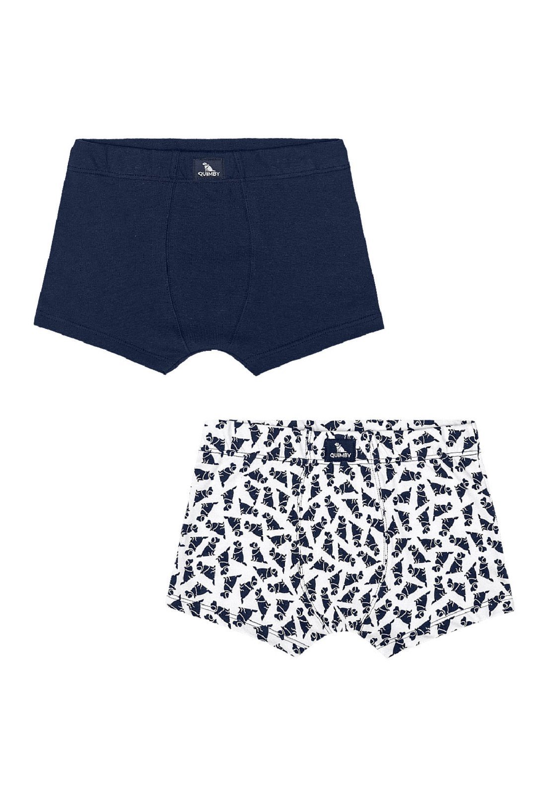 Cuecas Boxer Cotton Elastano Quimby Branco