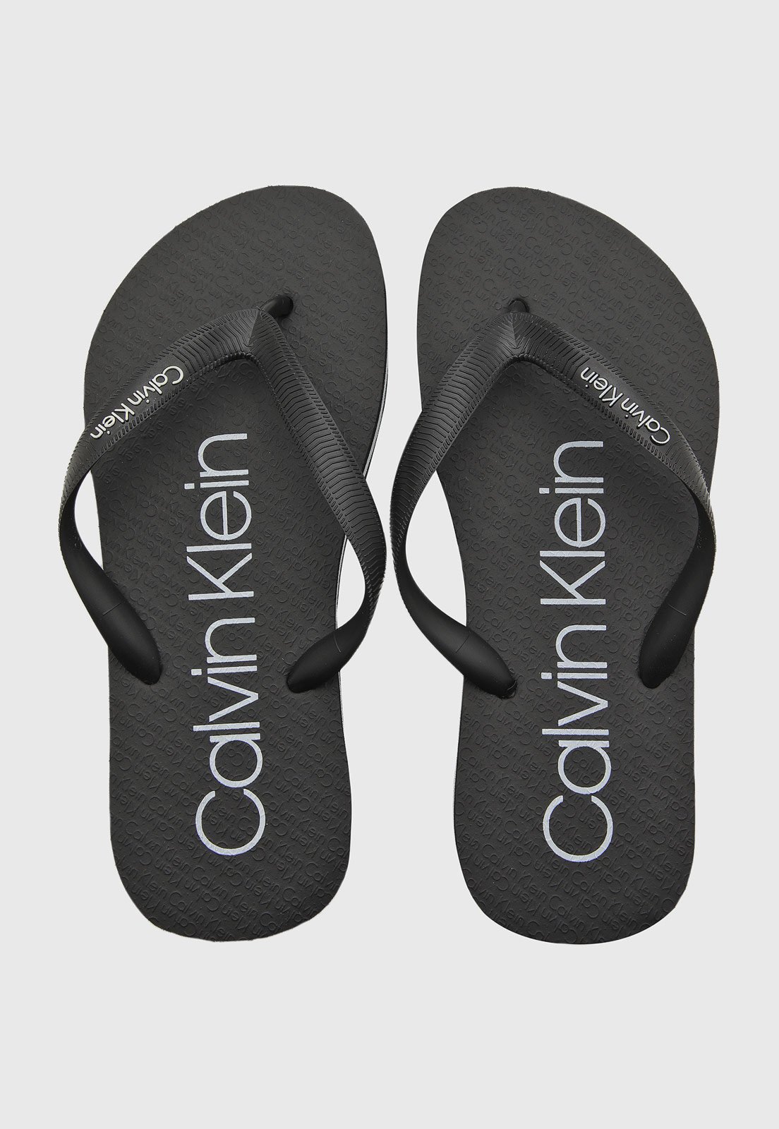 Chinelo Calvin Klein Swim Preto