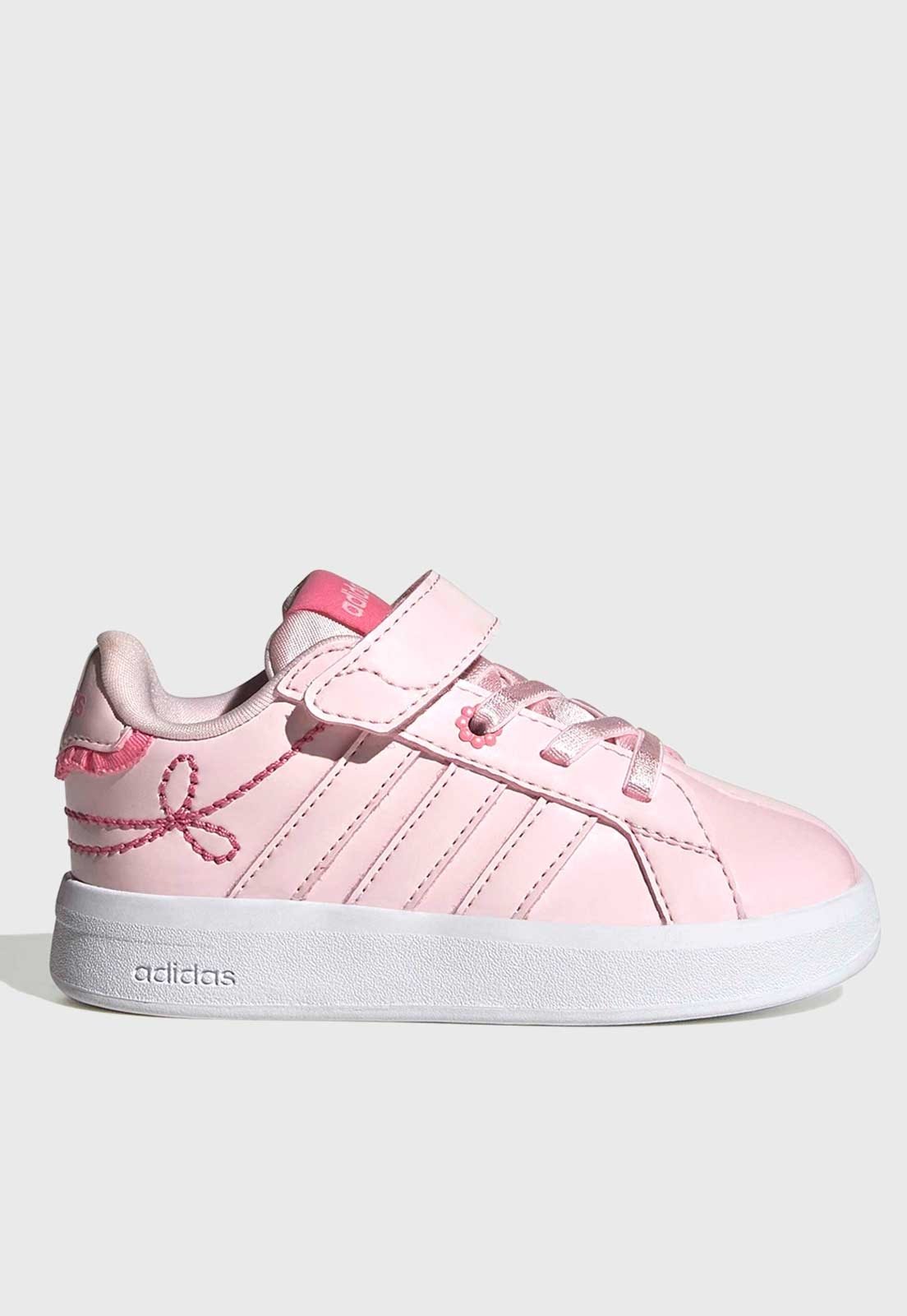 Infantil - Tênis adidas Sportswear Grand Court Girls 3.0 Rosa