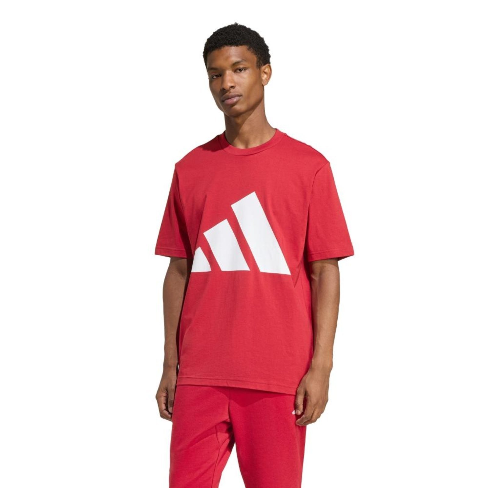 Camiseta Essentials Big Logo adidas Sportswear Vinho