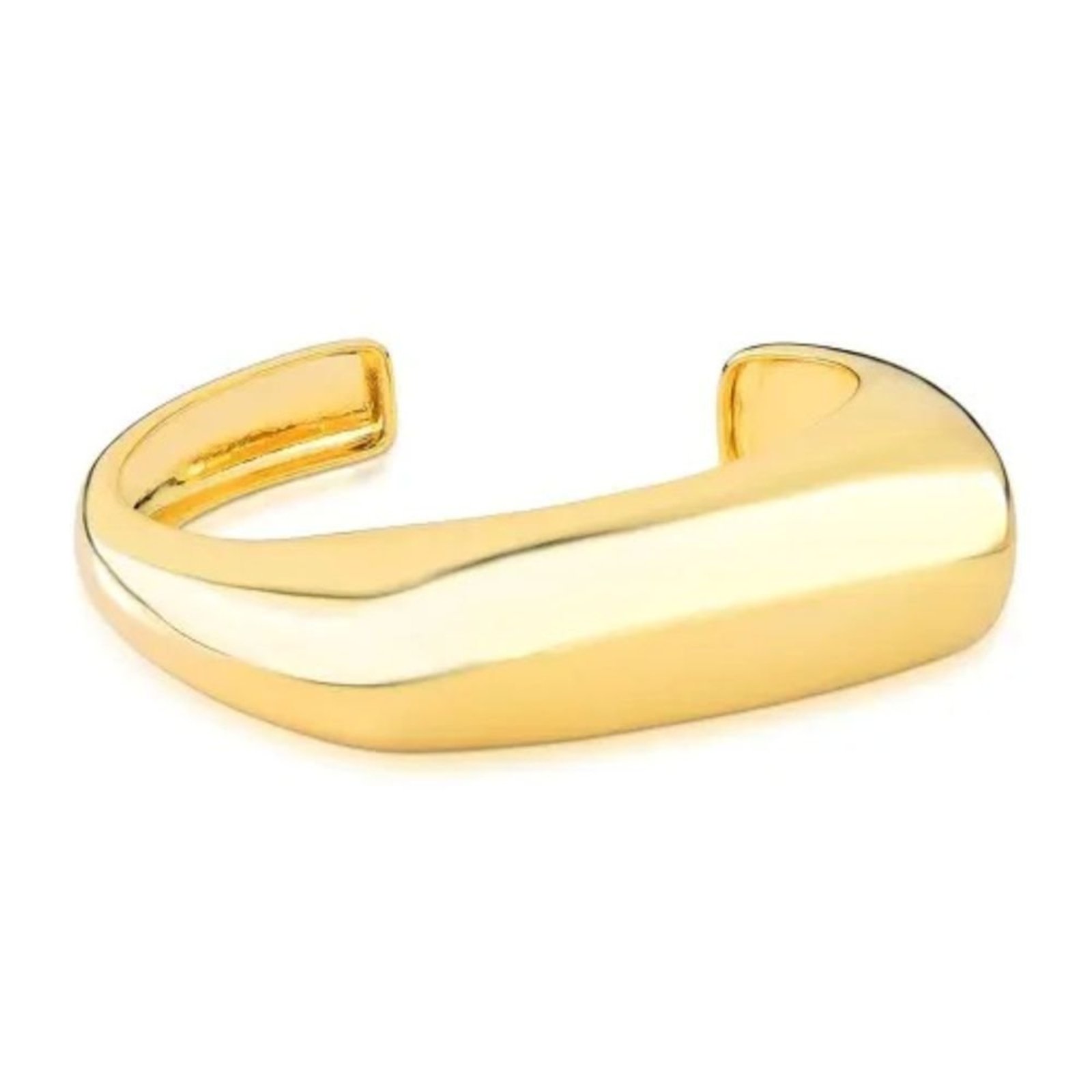 Infantil - Bracelete Geométrico Bold Semijoia Dourado Banhado a Ouro 18K Ania Store