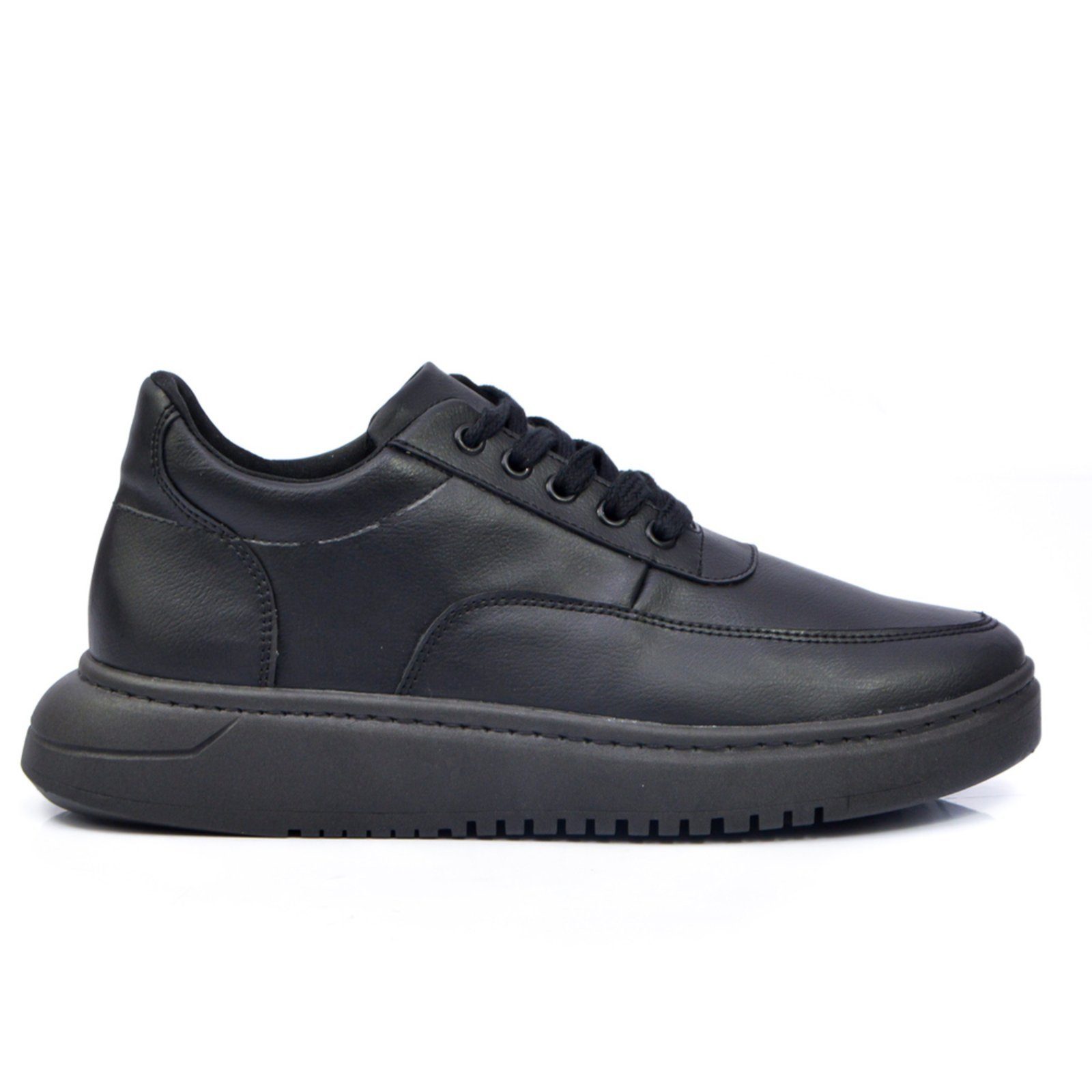 Tênis Masculino Ferrara Couro Legítimo Jogging Casual