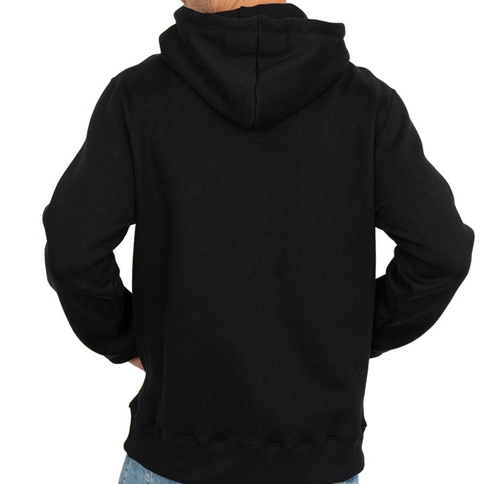 Moletom Quiksilver Canguru Emb Quik Thoughts WT26 Preto