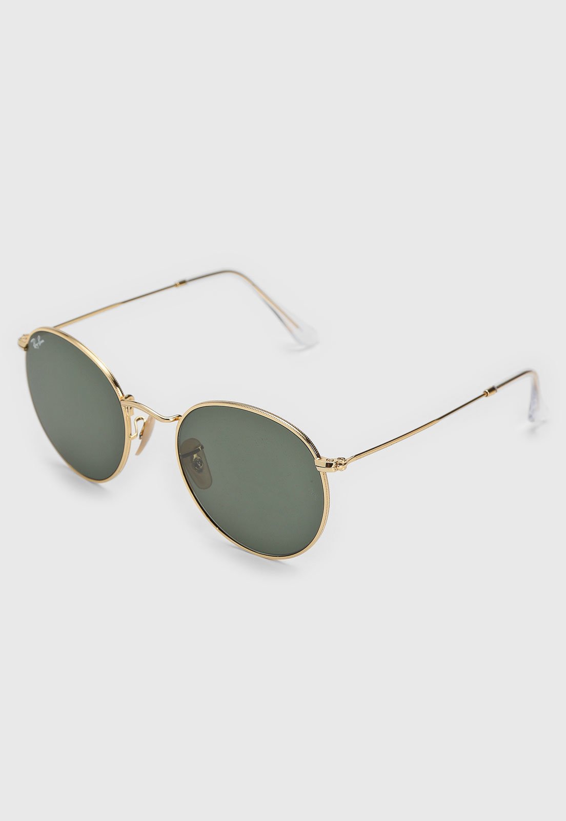 Óculos de Sol Ray-Ban Round Flat Dourado