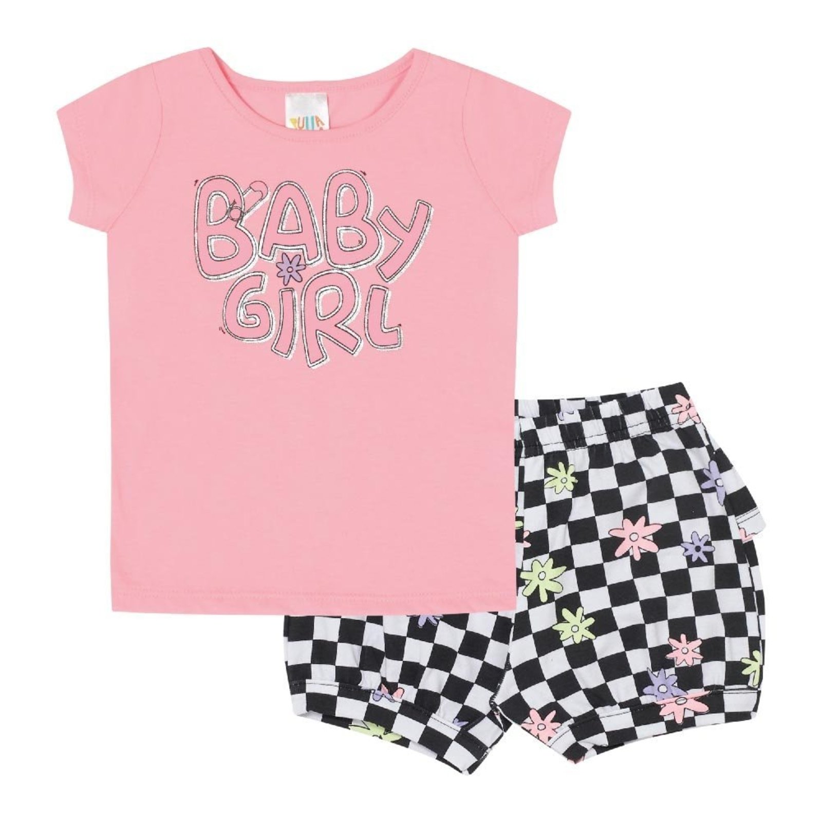 Infantil - Conjunto Menina - Rosa Lumi - 47612-1183