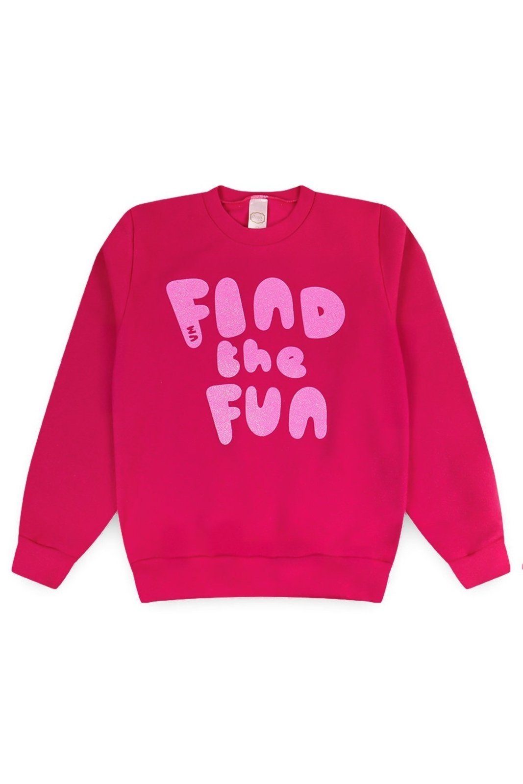 Infantil - Blusa Moletom Menina Find The Fun