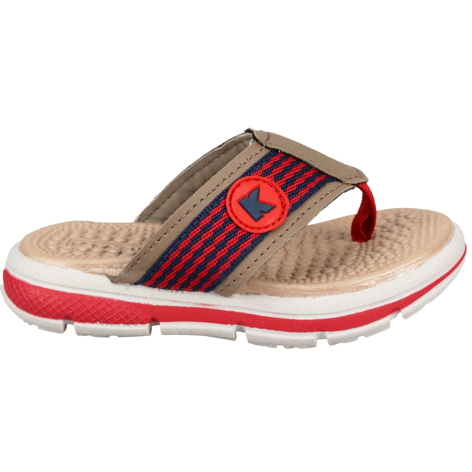 Infantil – Chinelo Menino kiath Masculino Estiloso Confortável do 22 Ao 33 Castor