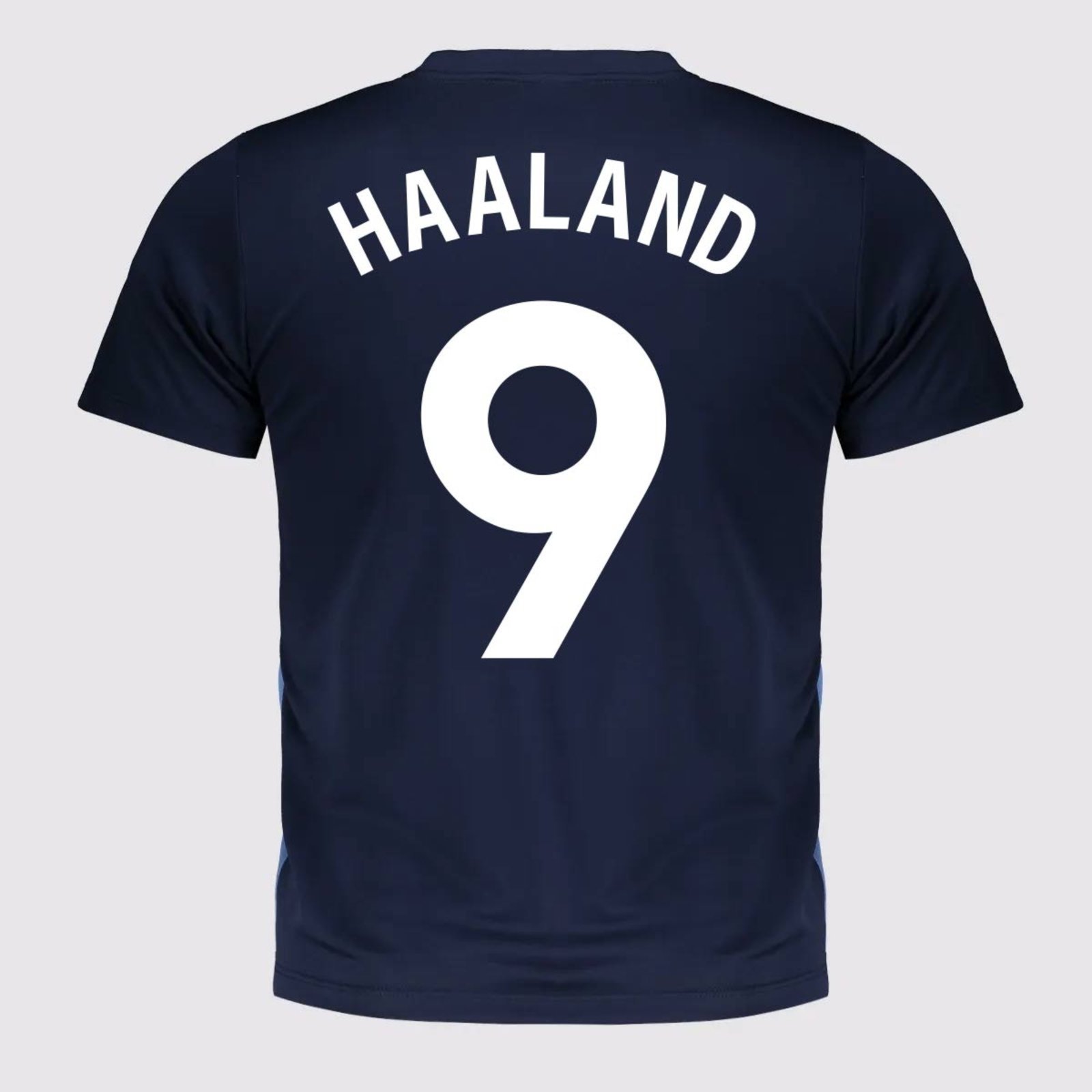 Camisa Manchester City Shield Juvenil Marinho 9 Haaland
