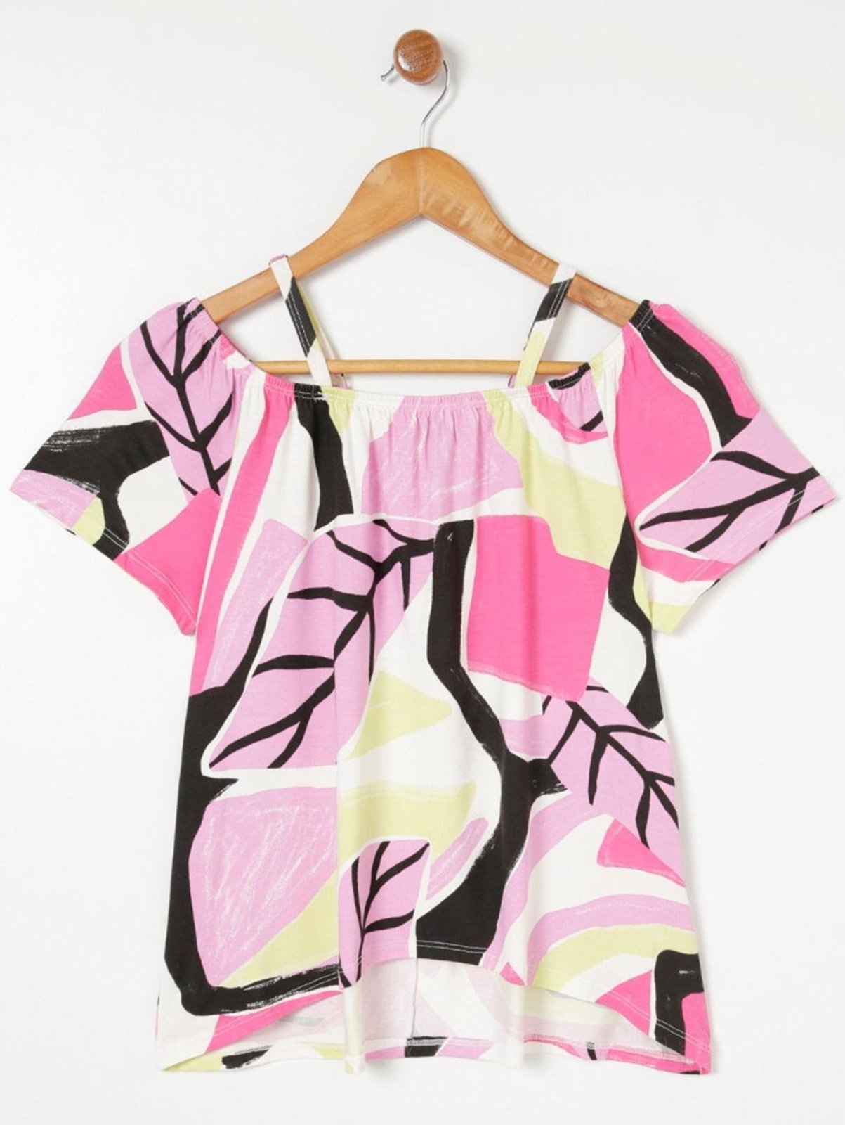 Vista 3 Blusa Ciganinha Autentique Feminina Pink rosa Autentique rosa
