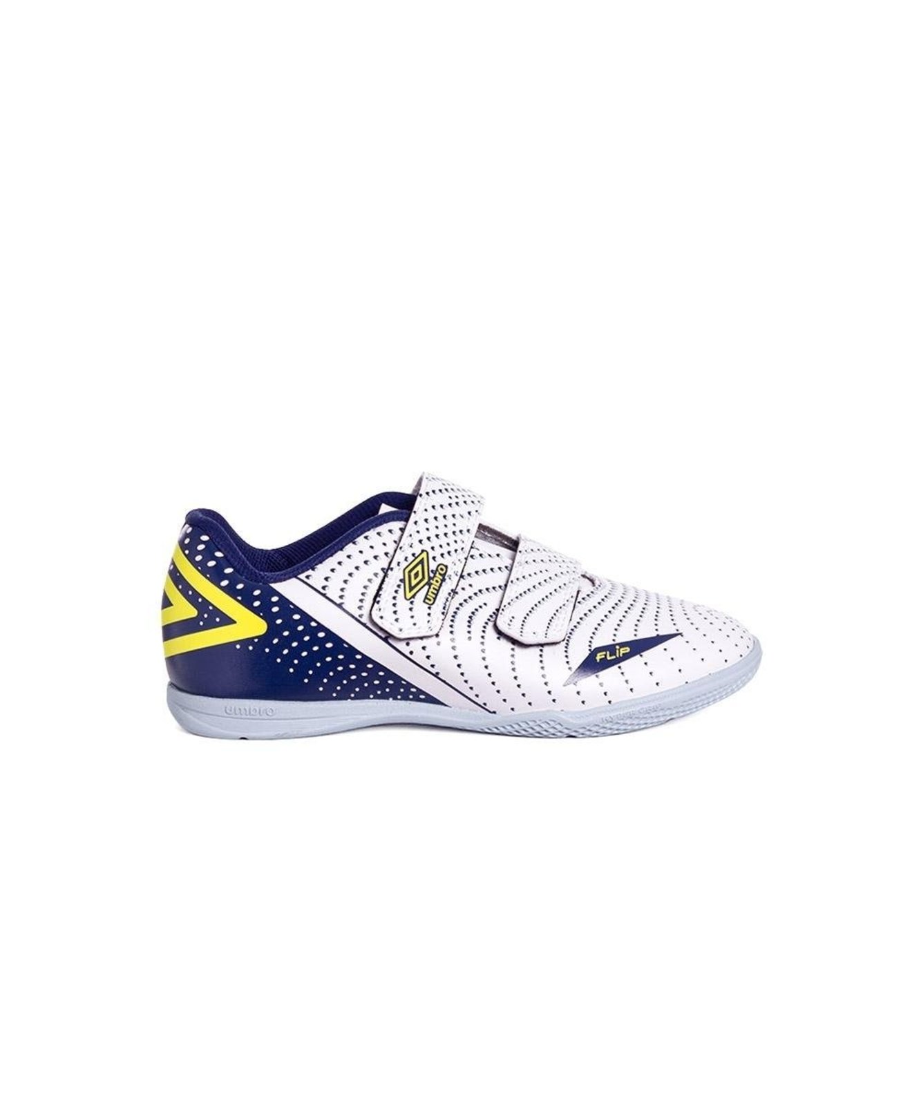 Infantil - Chuteira Futsal Umbro Flip U07fb00193 Branco/Azul Incolor