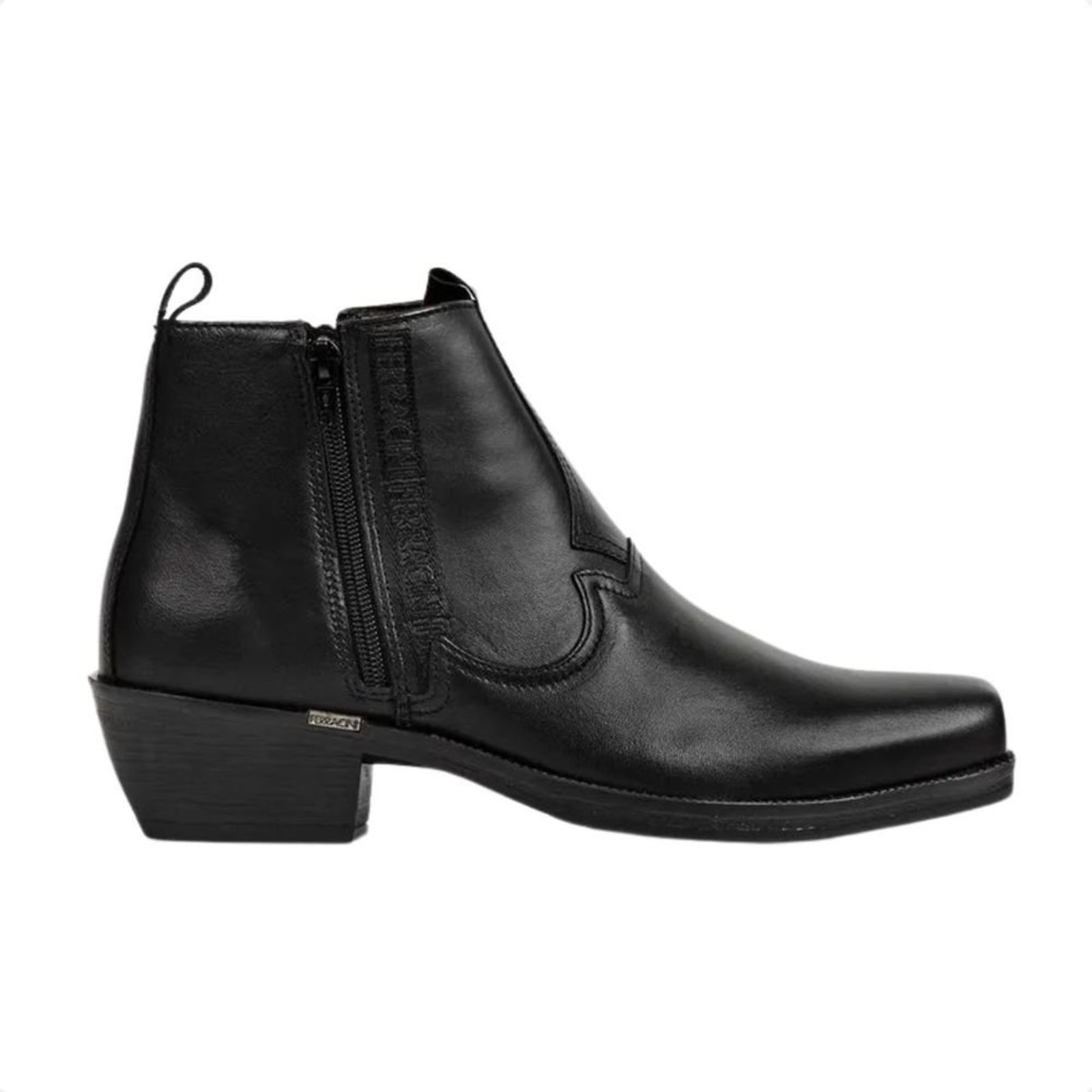 Bota Masculina Social Ferracini New Country Preta