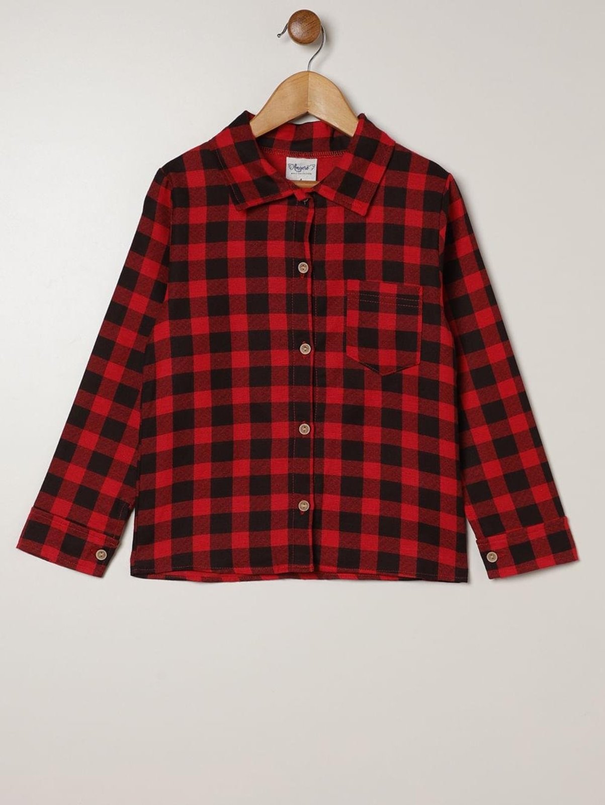Infantil - Camisa Manga Longa Para Menino - VERMELHO