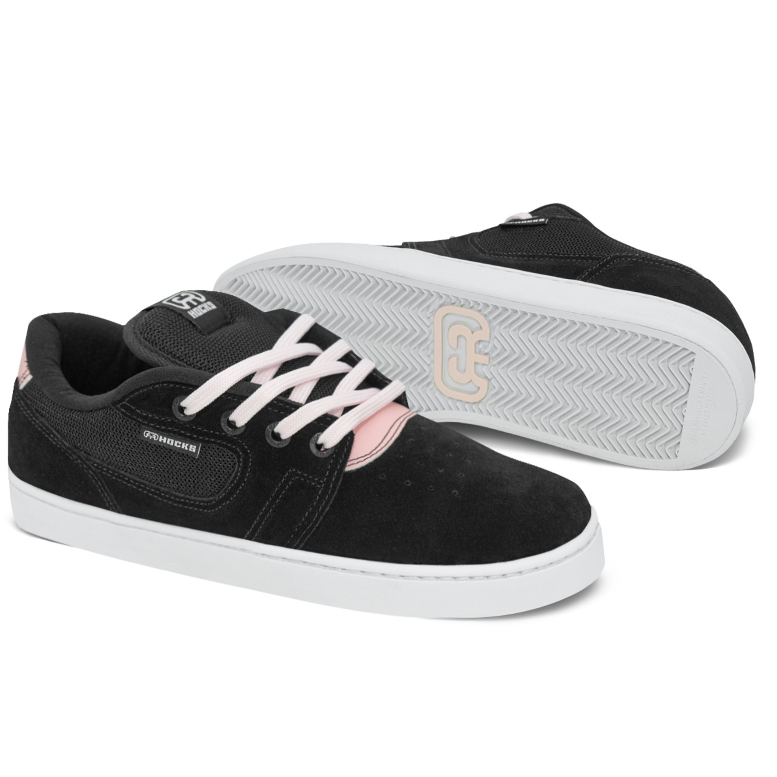 Tênis Hocks Unissex Camurça De La Calle Dark Mauve UV Preto