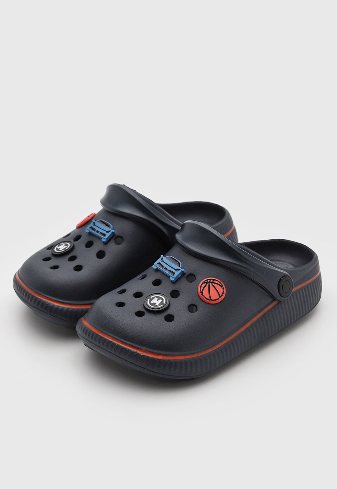 Infantil - Chinelo Molekinho Aplicações Azul Escuro