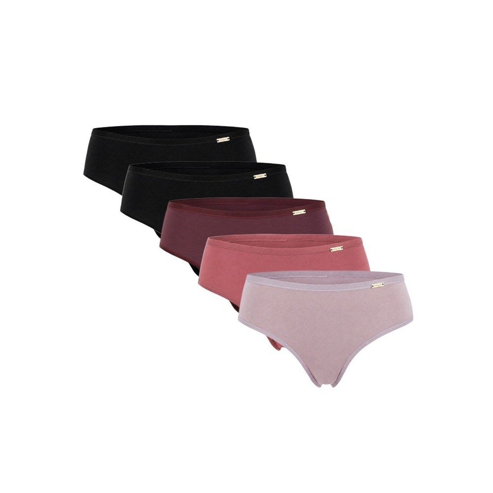 Kit 5 Calcinhas Biquini em Modal Adulto Feminina Love Secret 81500
