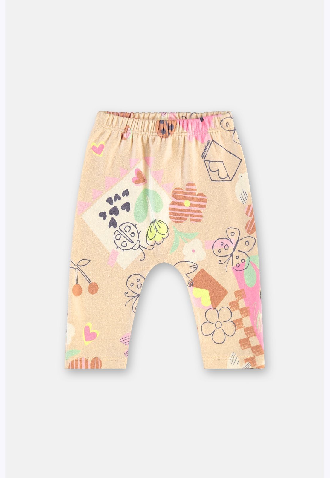 Infantil - Calça Malha Peluciada Up Baby Branco
