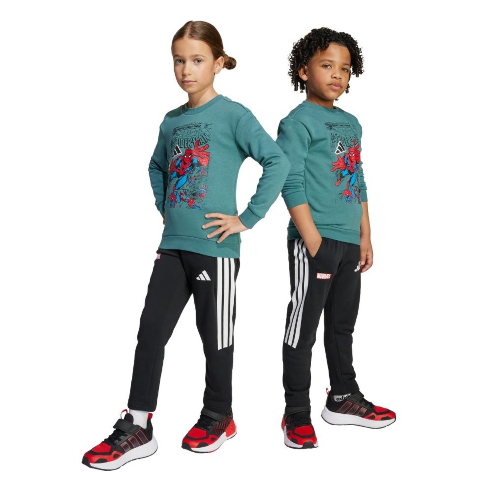 Vista 2 Infantil - Marvel Spider-Man Calça Jogger adidas Sportswear verde Adidas verde