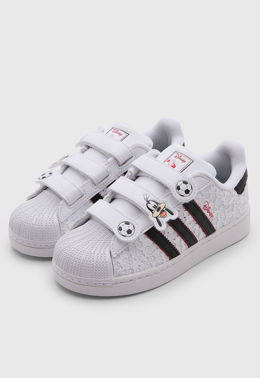 Infantil - Tênis adidas Originals Superstar II CF Disney Mickey Branco