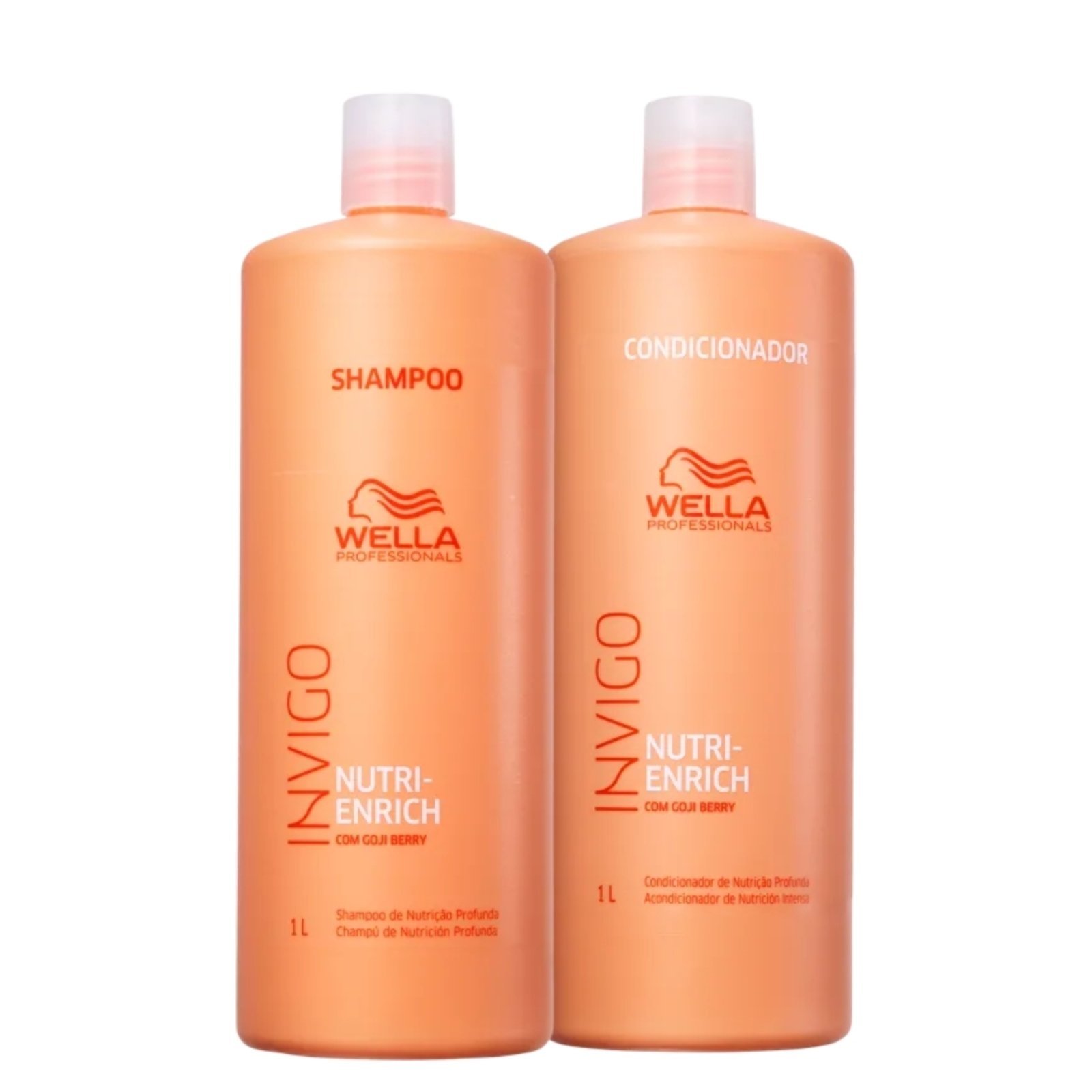 Wella Kit Nutri Enrich Shampoo 1L+Condicionador 1L