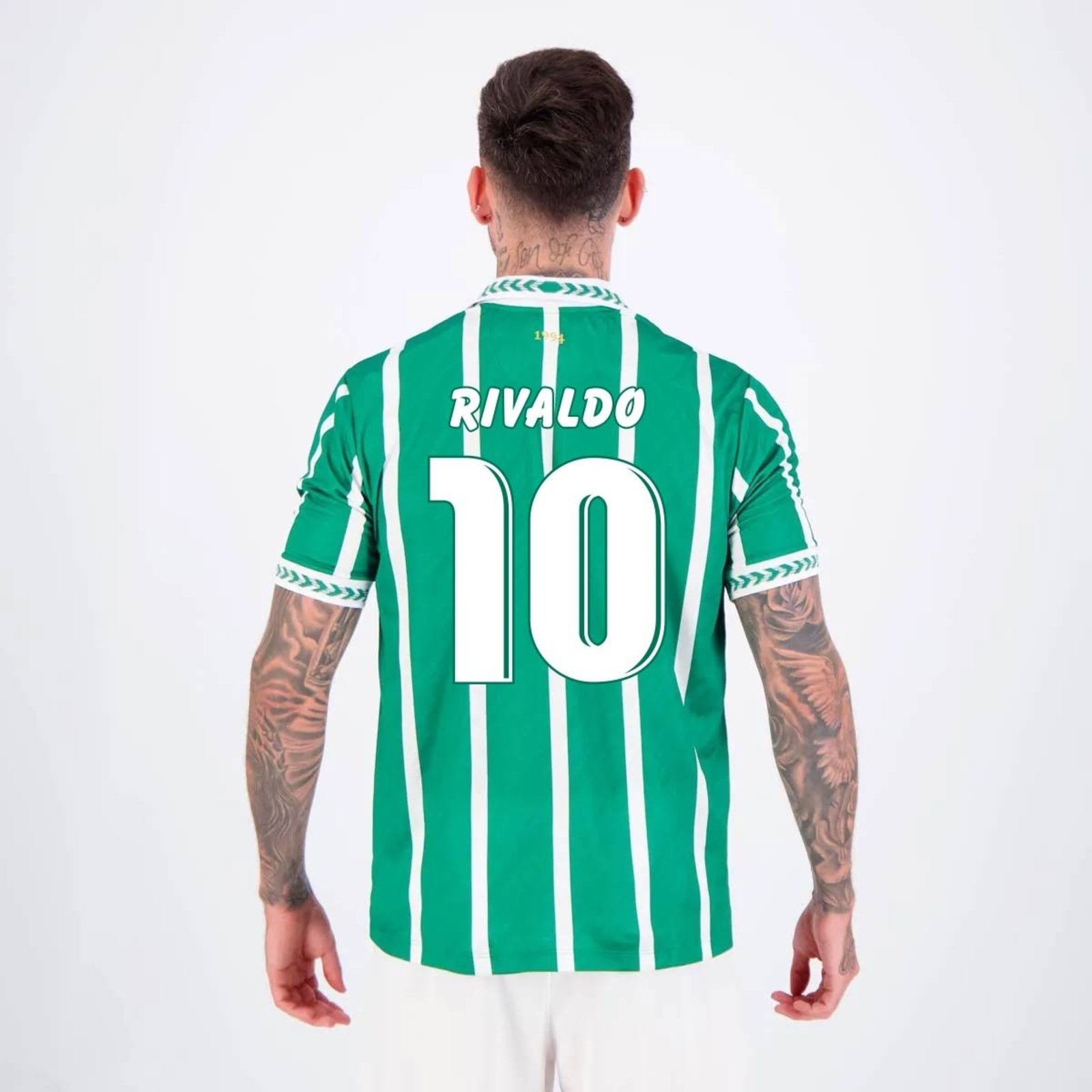 Camisa Palmeiras Retrô 1994 Verde 10 Rivaldo