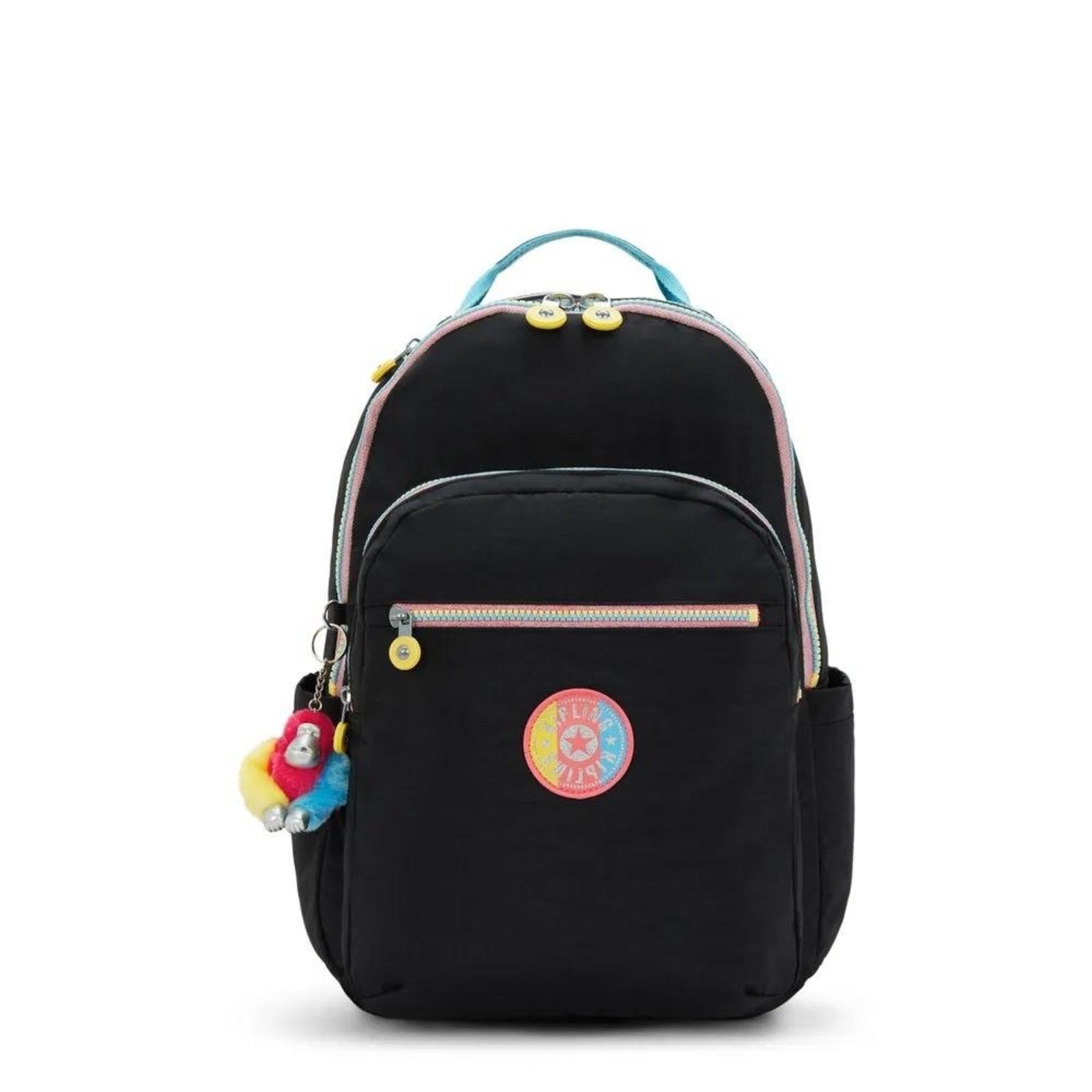 Mochila Kipling Seoul Galaxy Black FC