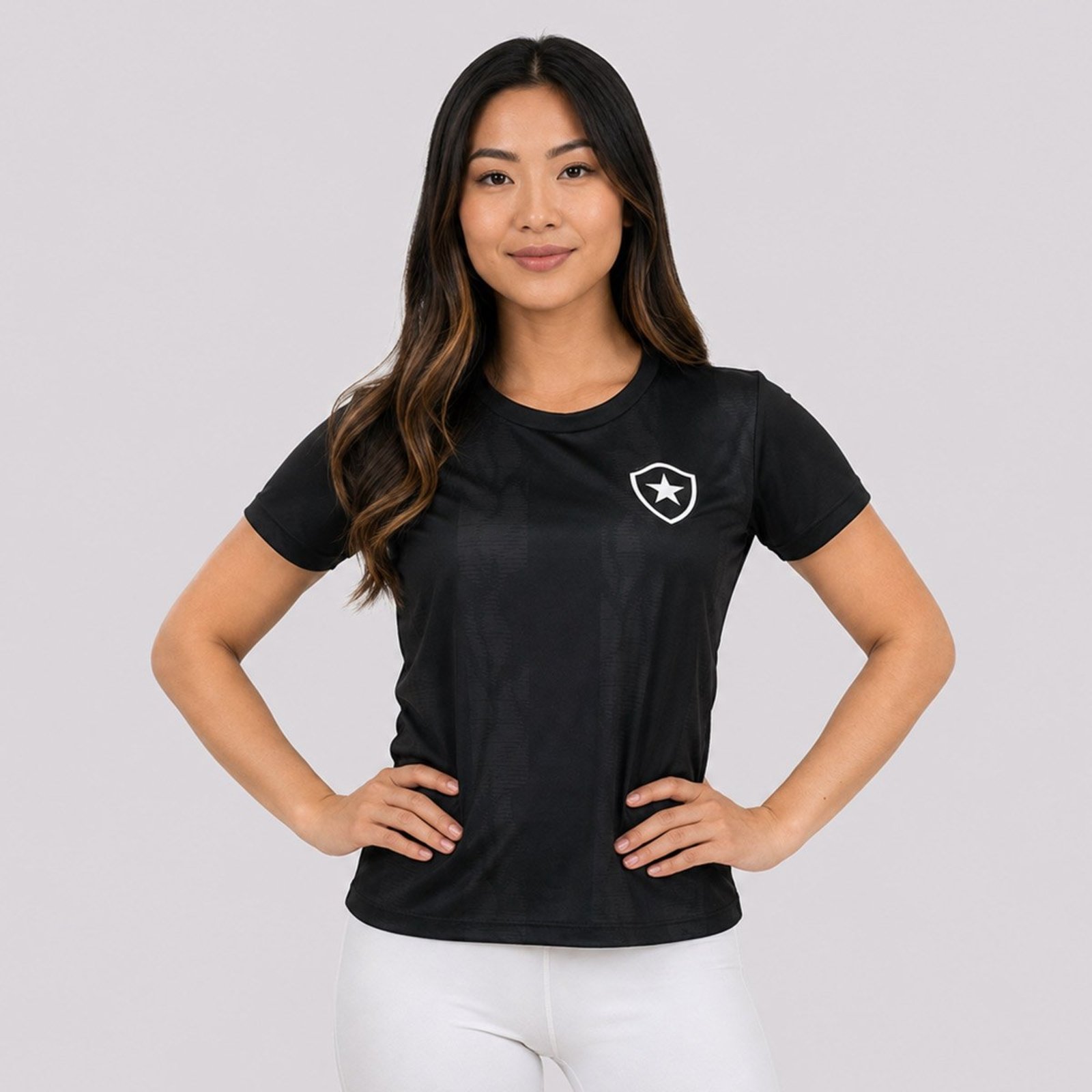 Camisa Botafogo Balanço Feminina Preta