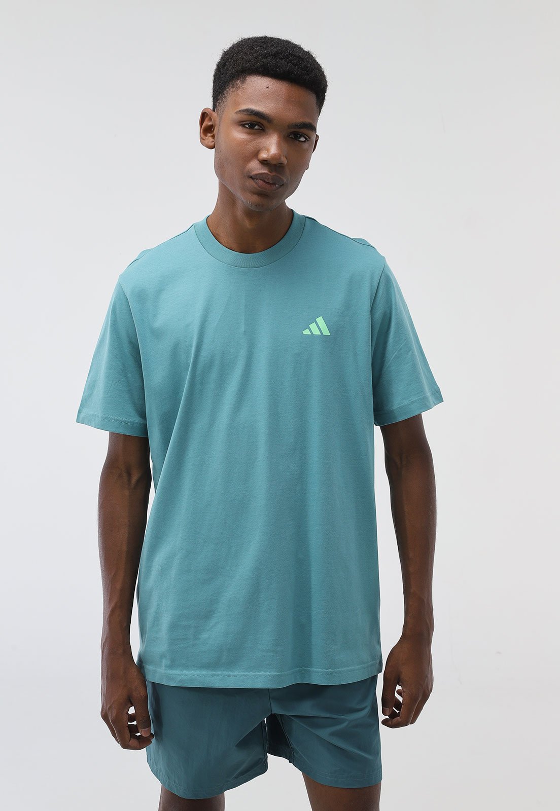 Camiseta adidas Originals Reta Basketball Verde