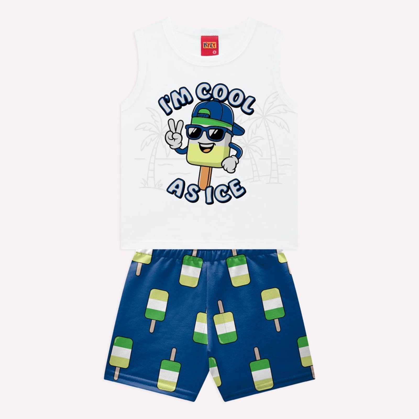 Infantil - Conjunto Menino Picolé Kyly